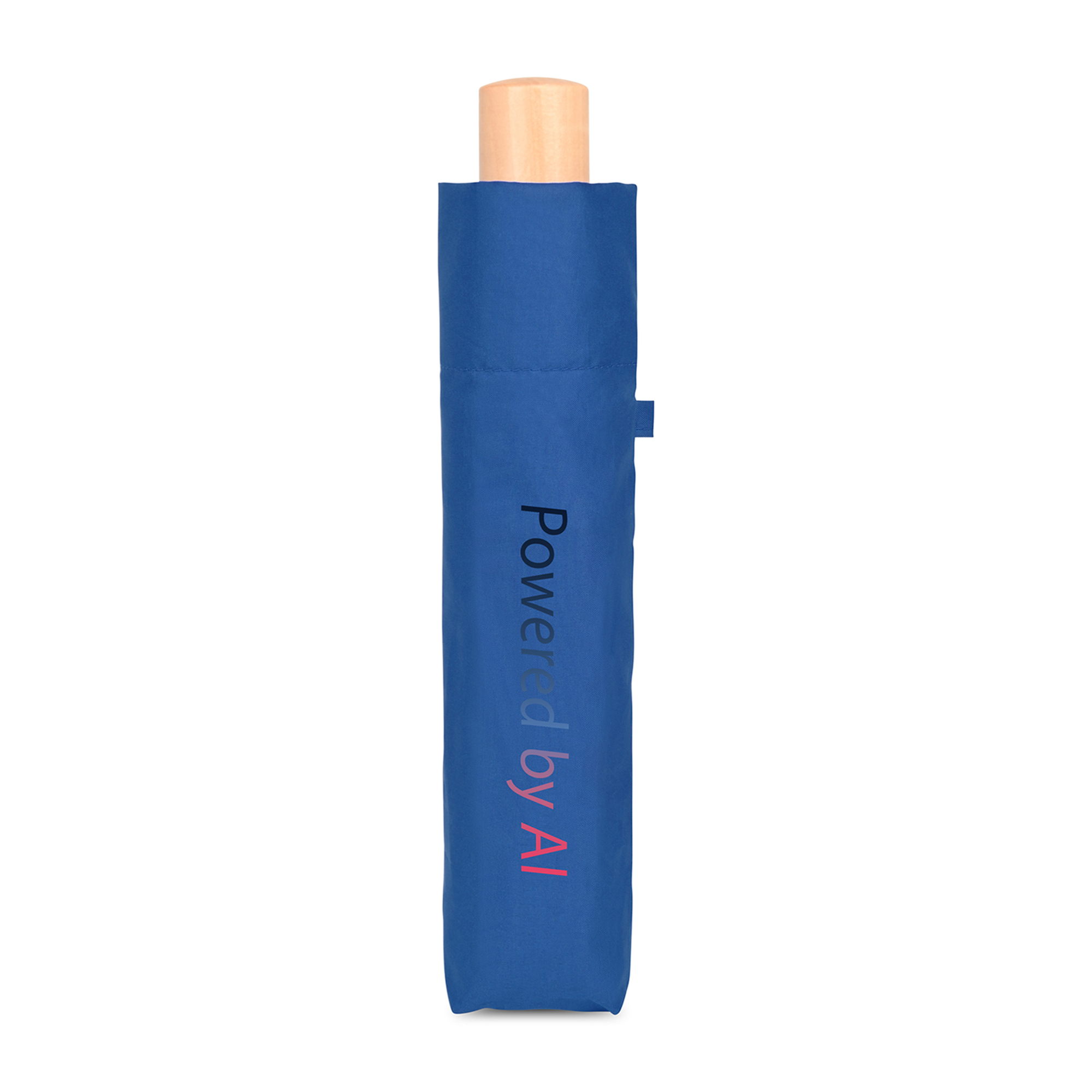 Picture of Elements 43" Recycled rPET Manual Folding Umbrella - Royal Blue