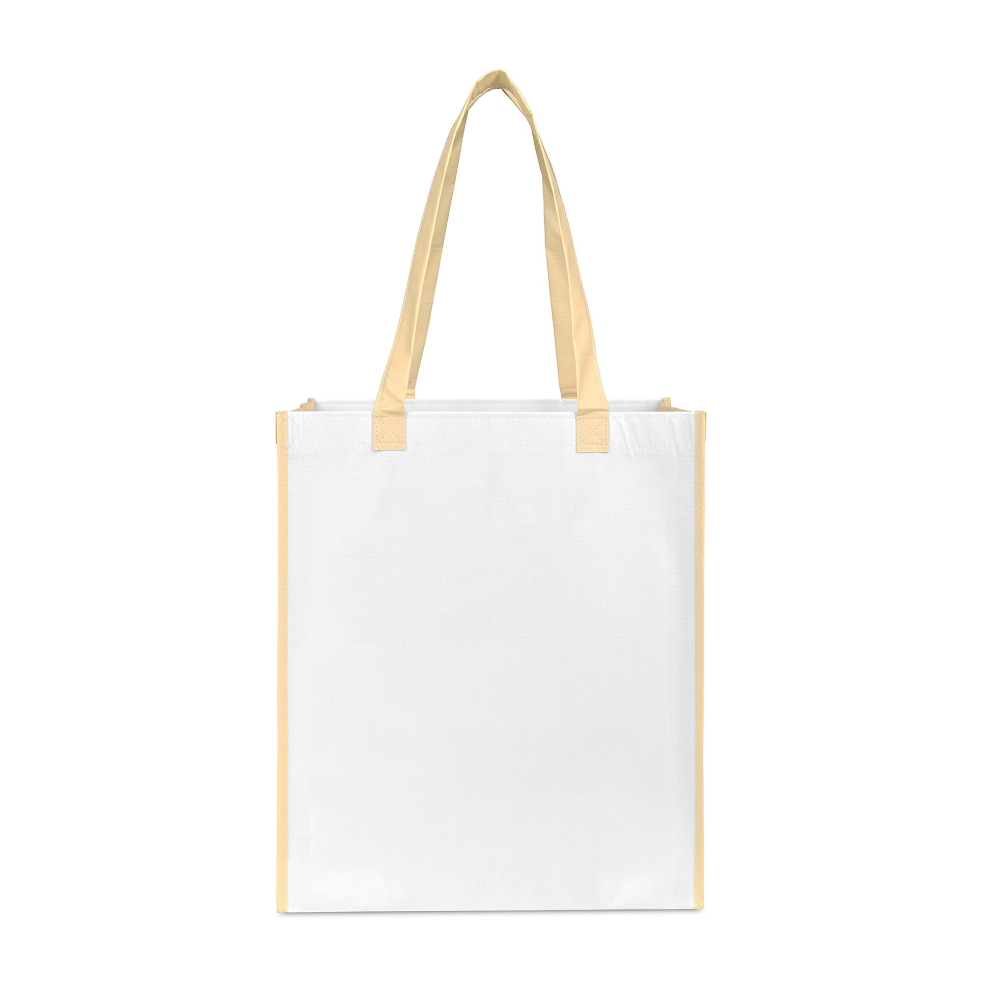 Picture of Harlow Laminated Recycled Non-Woven Shopper - Oatmeal