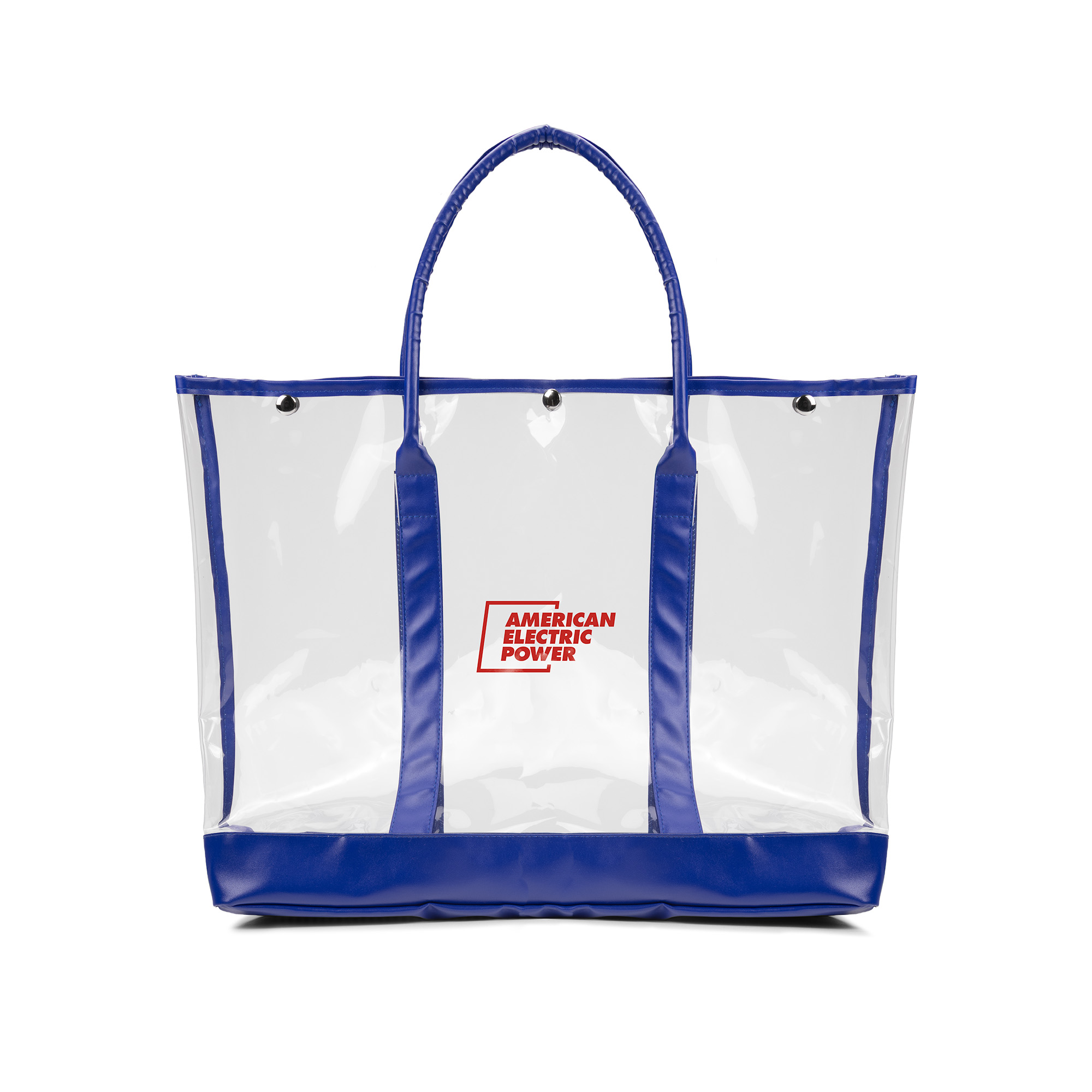 Picture of Luxe Button-Top Tote w/PU Leather Trim