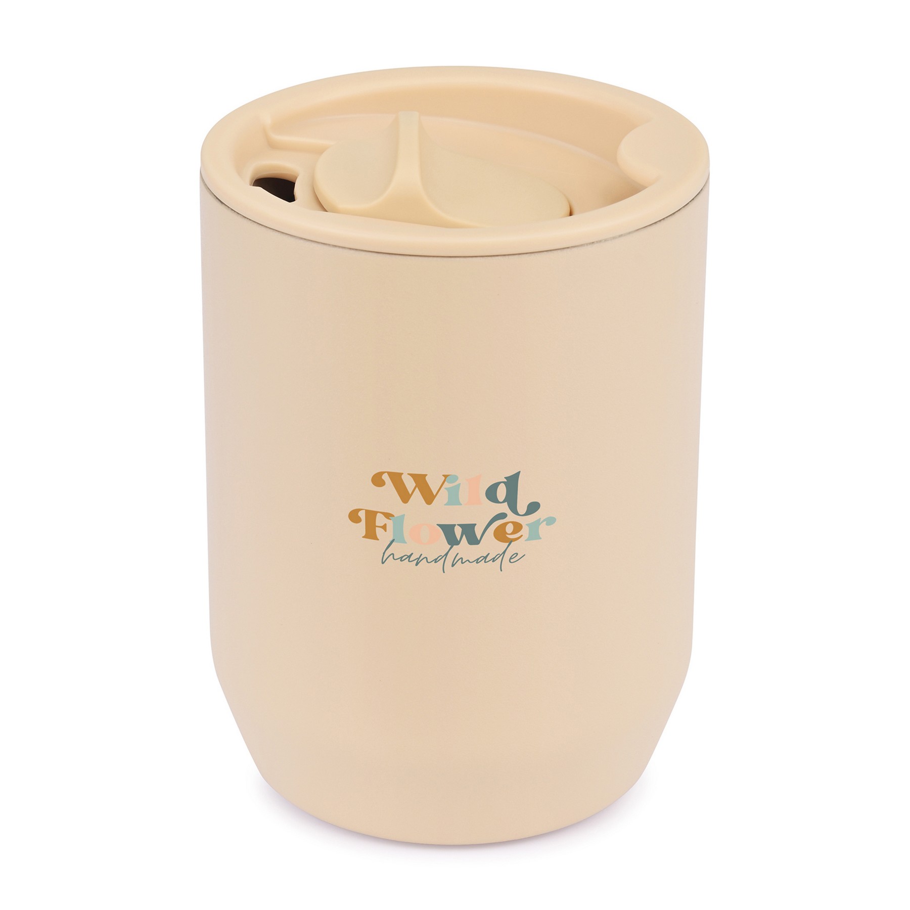 Picture of Aviana Rowan Recycled Stainless Steel Wine Tumbler - 15 Oz. - Light Peach