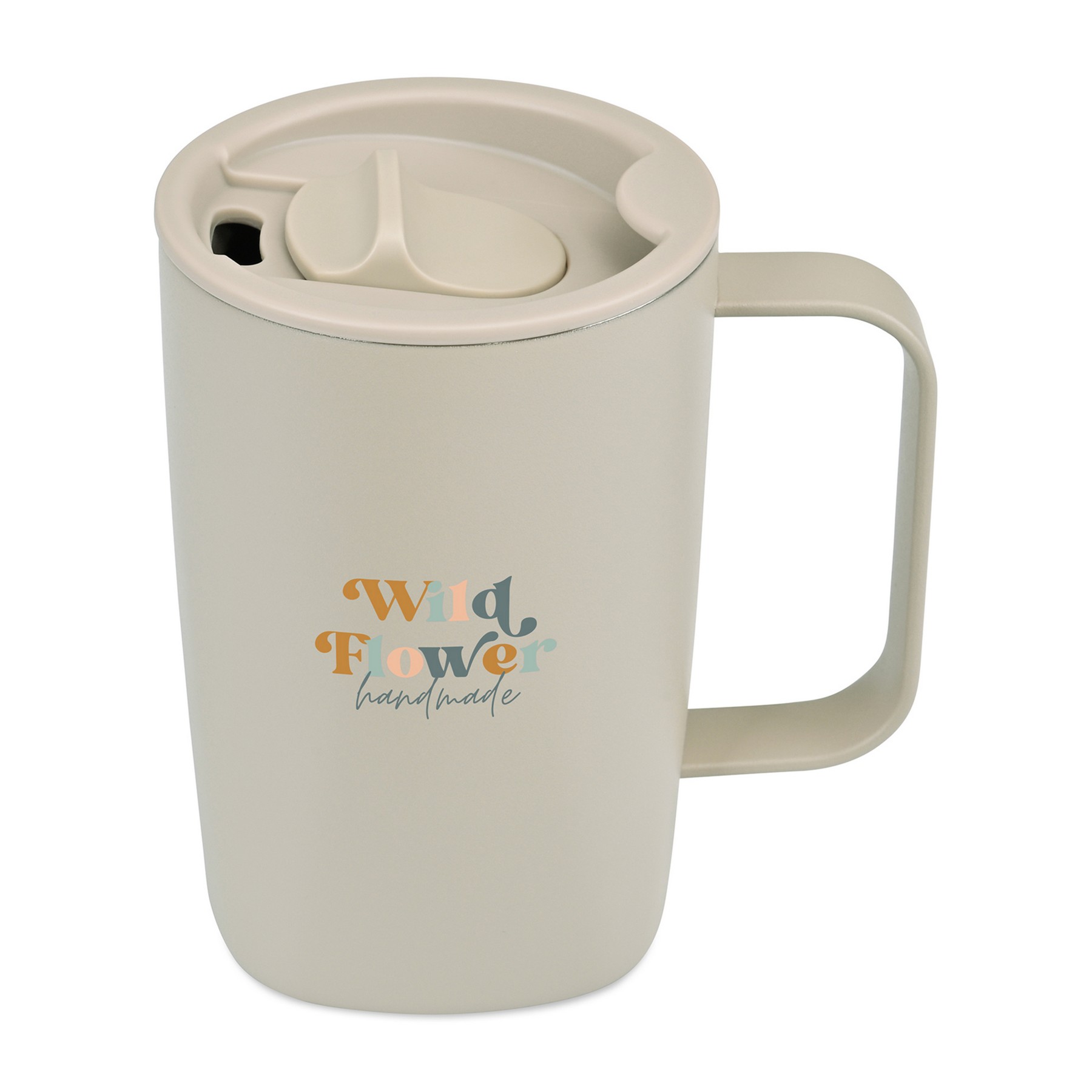 Picture of Aviana Rowan Recycled Stainless Steel Mug - 15 Oz. - Taupe
