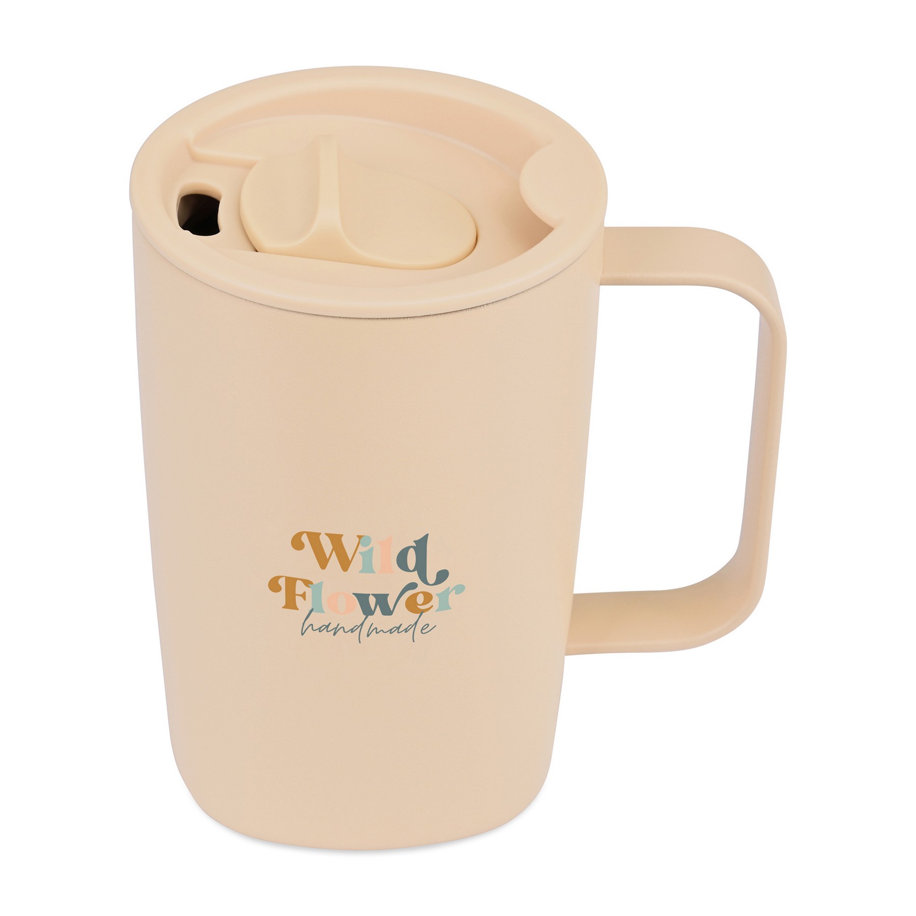 Picture of Aviana Rowan Recycled Stainless Steel Mug - 15 Oz. - Light Peach