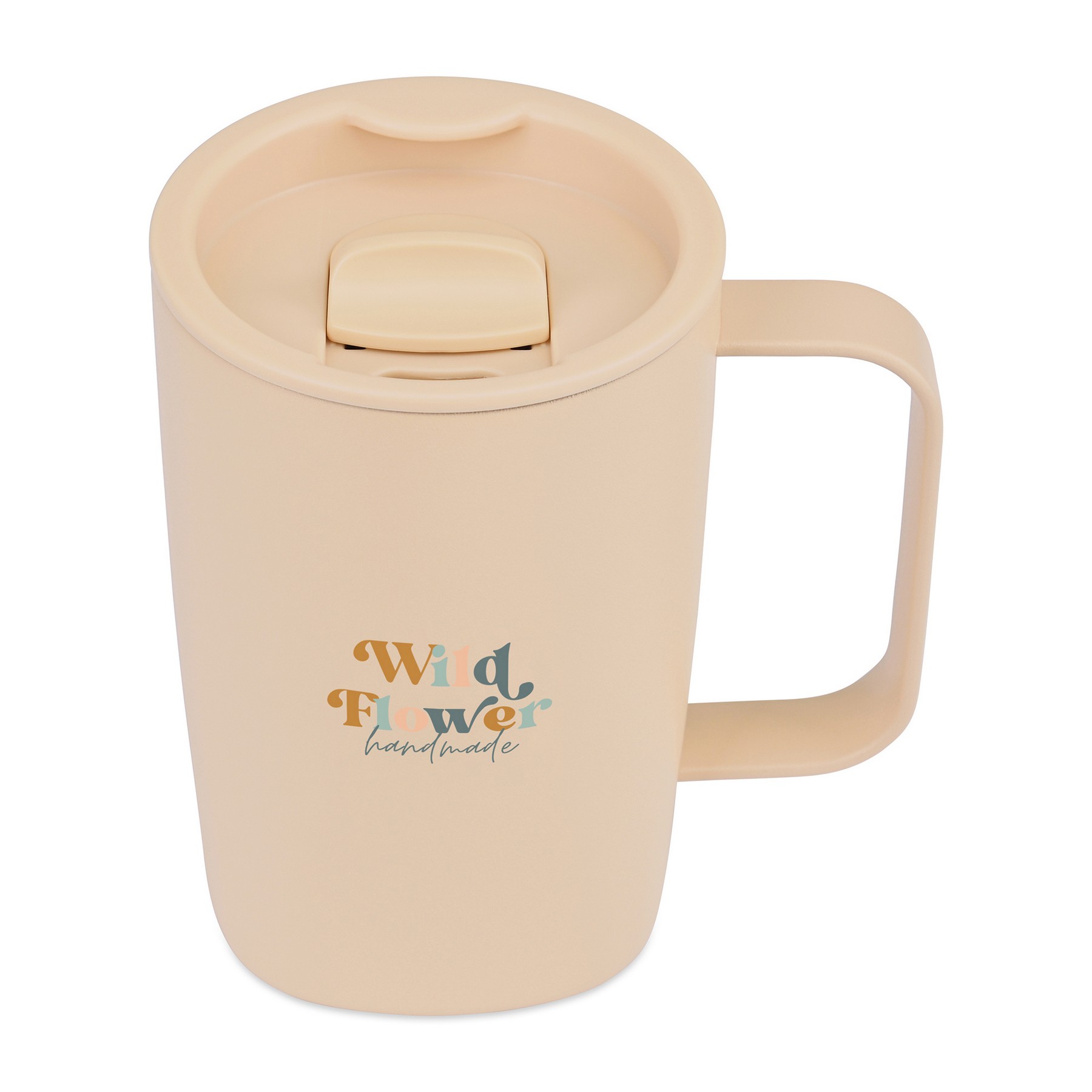 Picture of Aviana Rowan Recycled Stainless Steel Mug - 15 Oz. - Light Peach