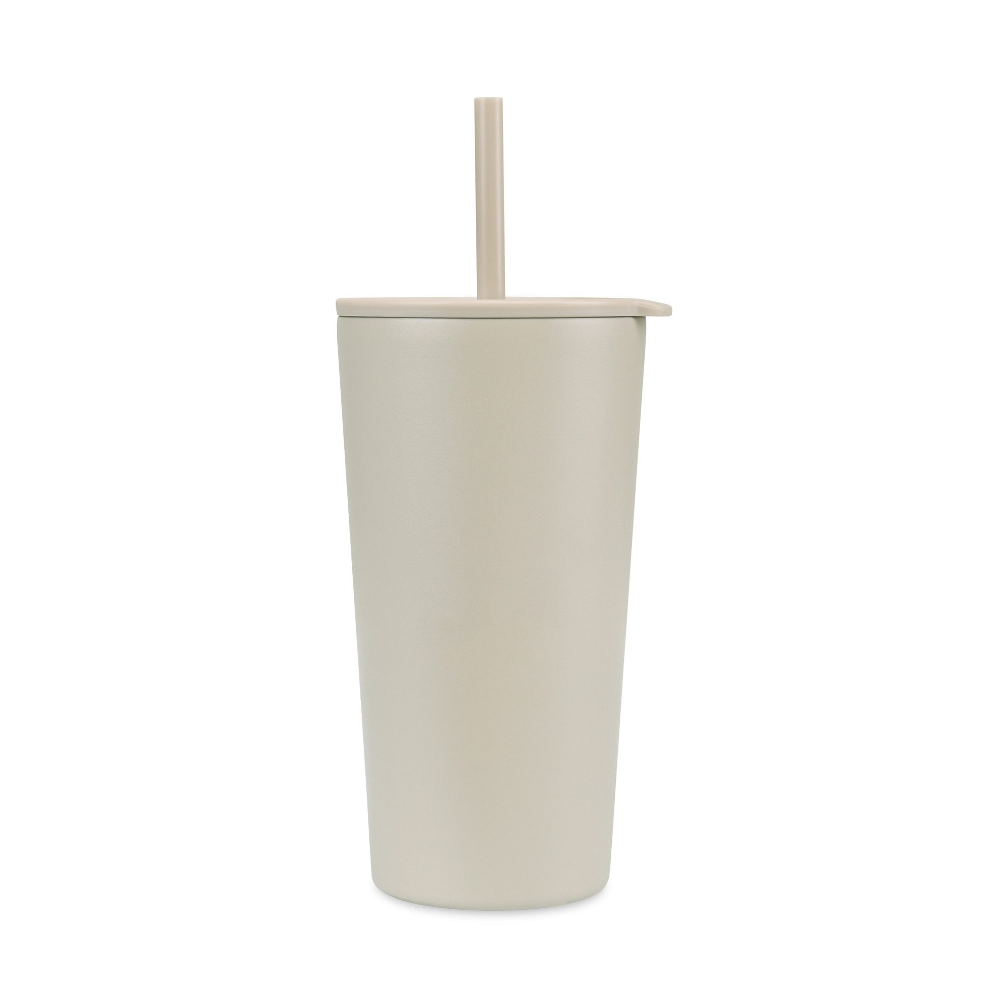 Picture of Aviana Rowan Recycled Straw Tumbler - 17 Oz. - Taupe