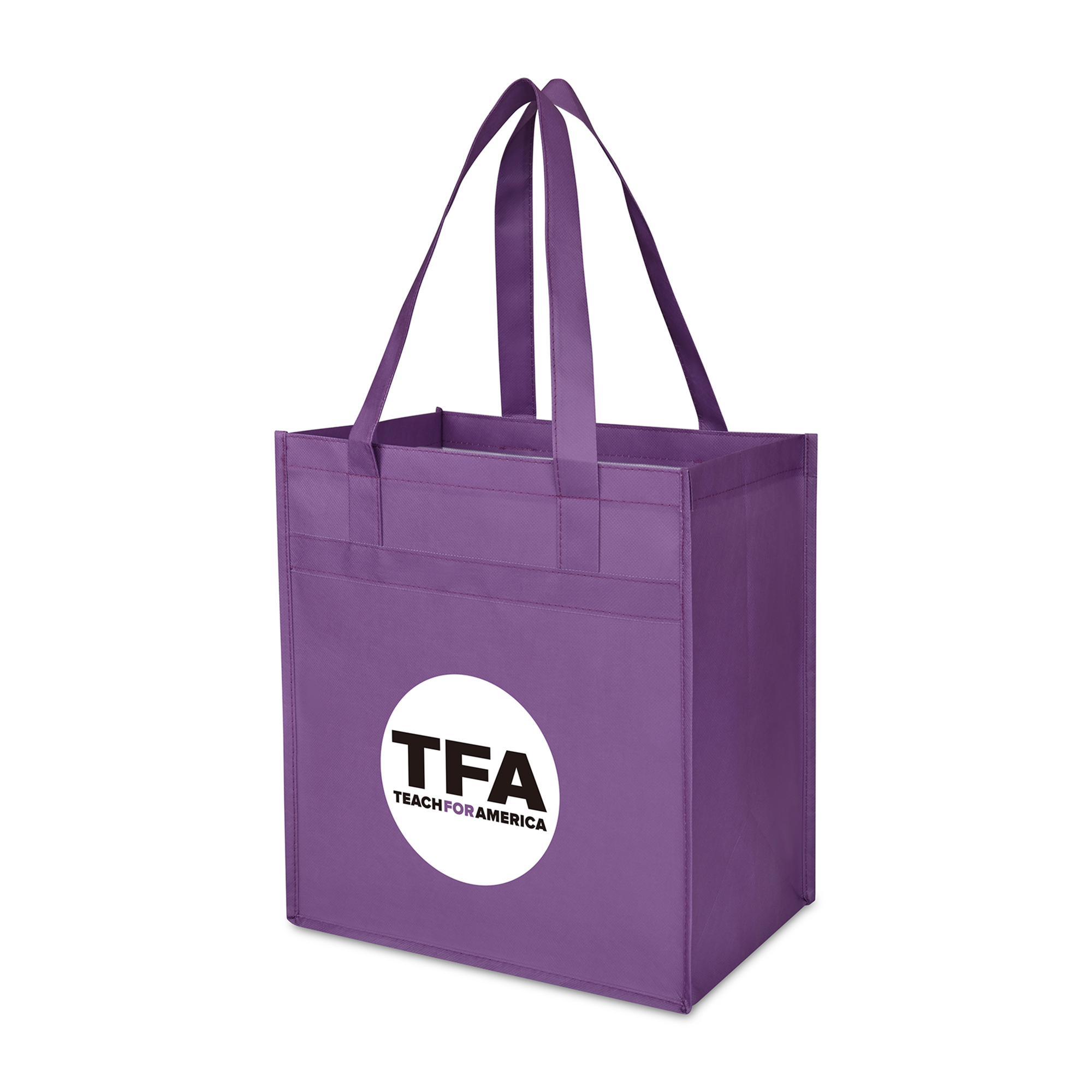 Picture of Arlo Recycled rPET Deluxe Shopper - Purple