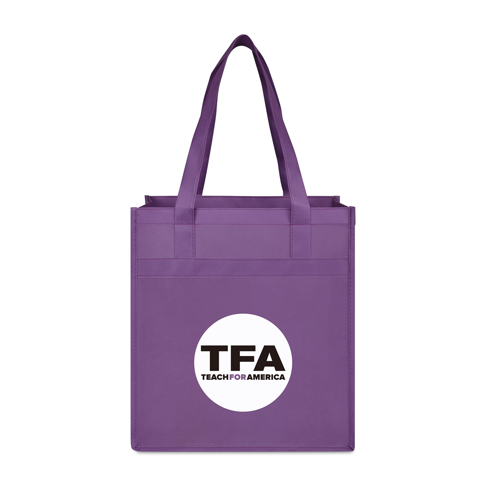 Picture of Arlo Recycled rPET Deluxe Shopper - Purple