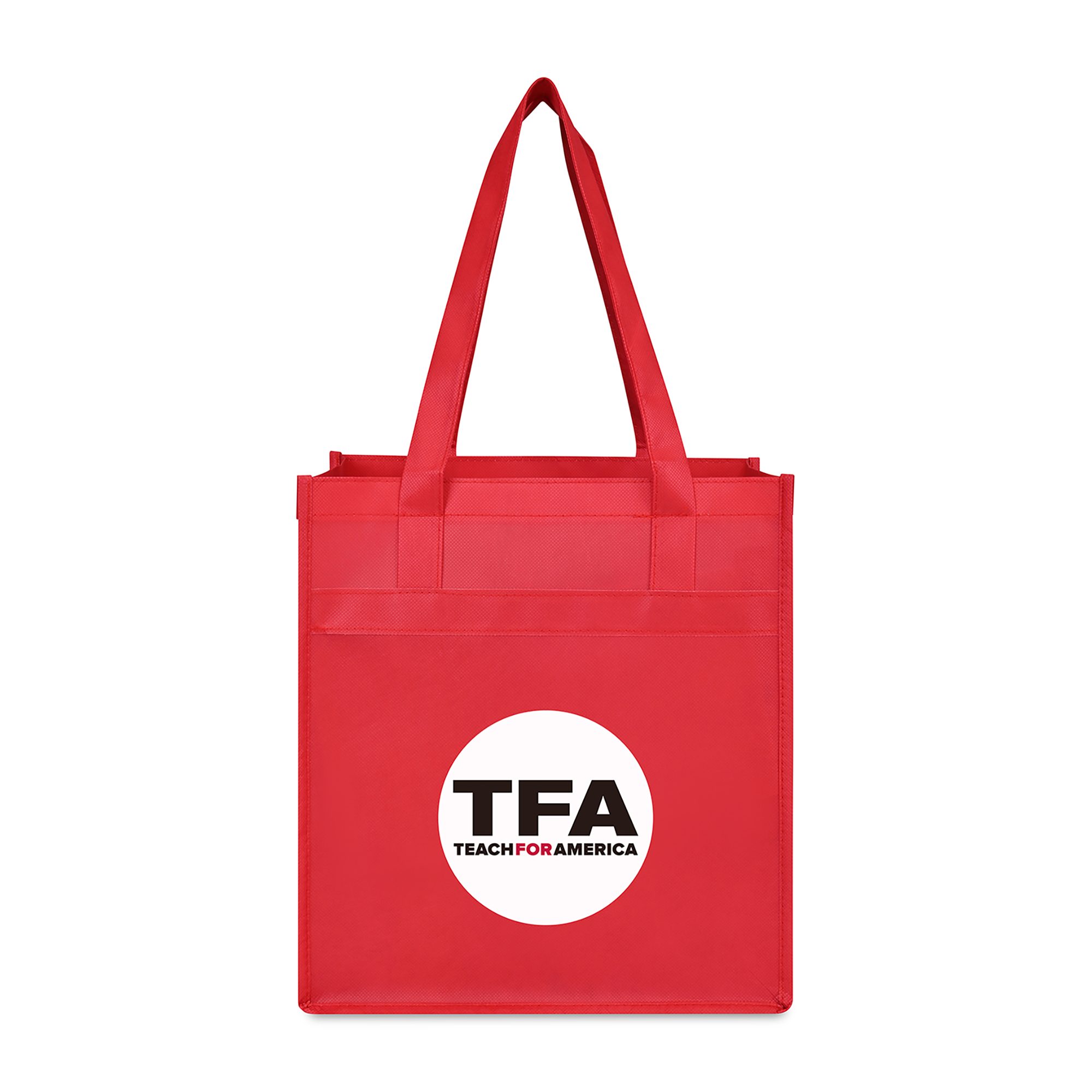 Picture of Arlo Recycled rPET Deluxe Shopper - Red