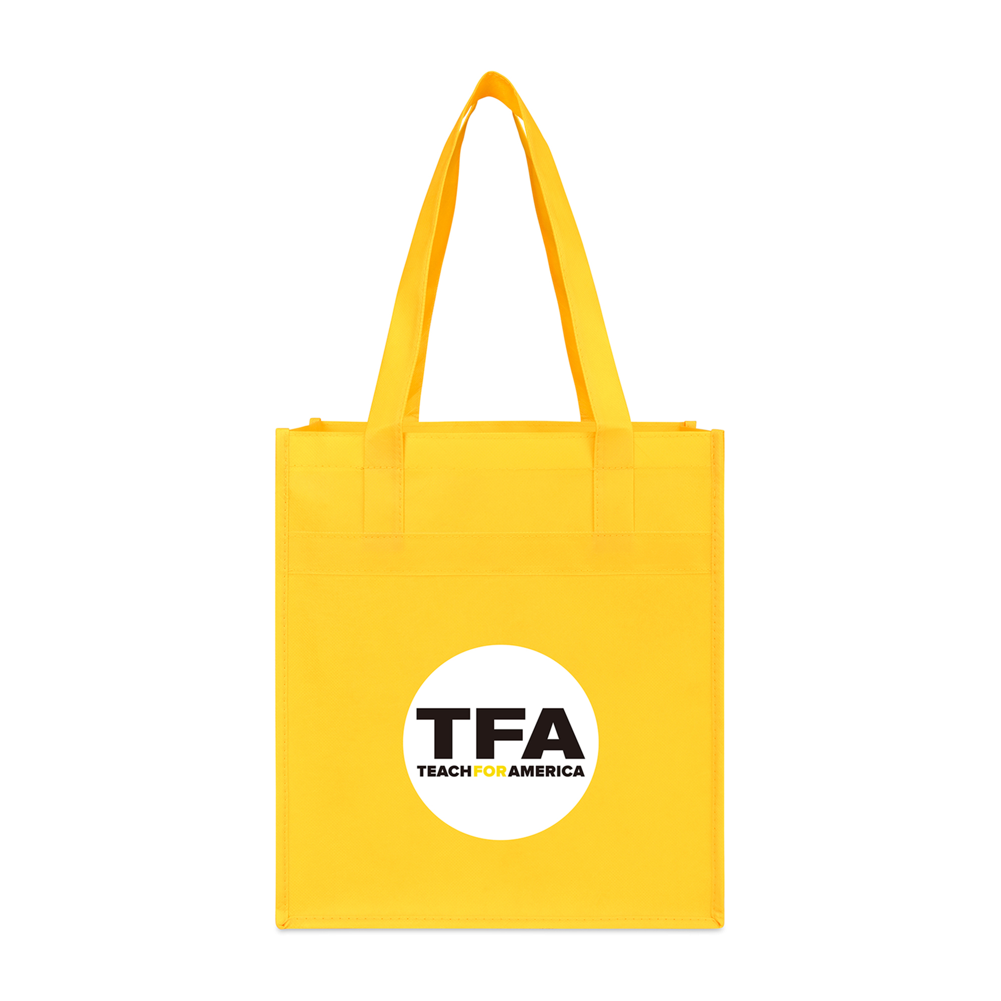 Picture of Arlo Recycled rPET Deluxe Shopper - Yellow