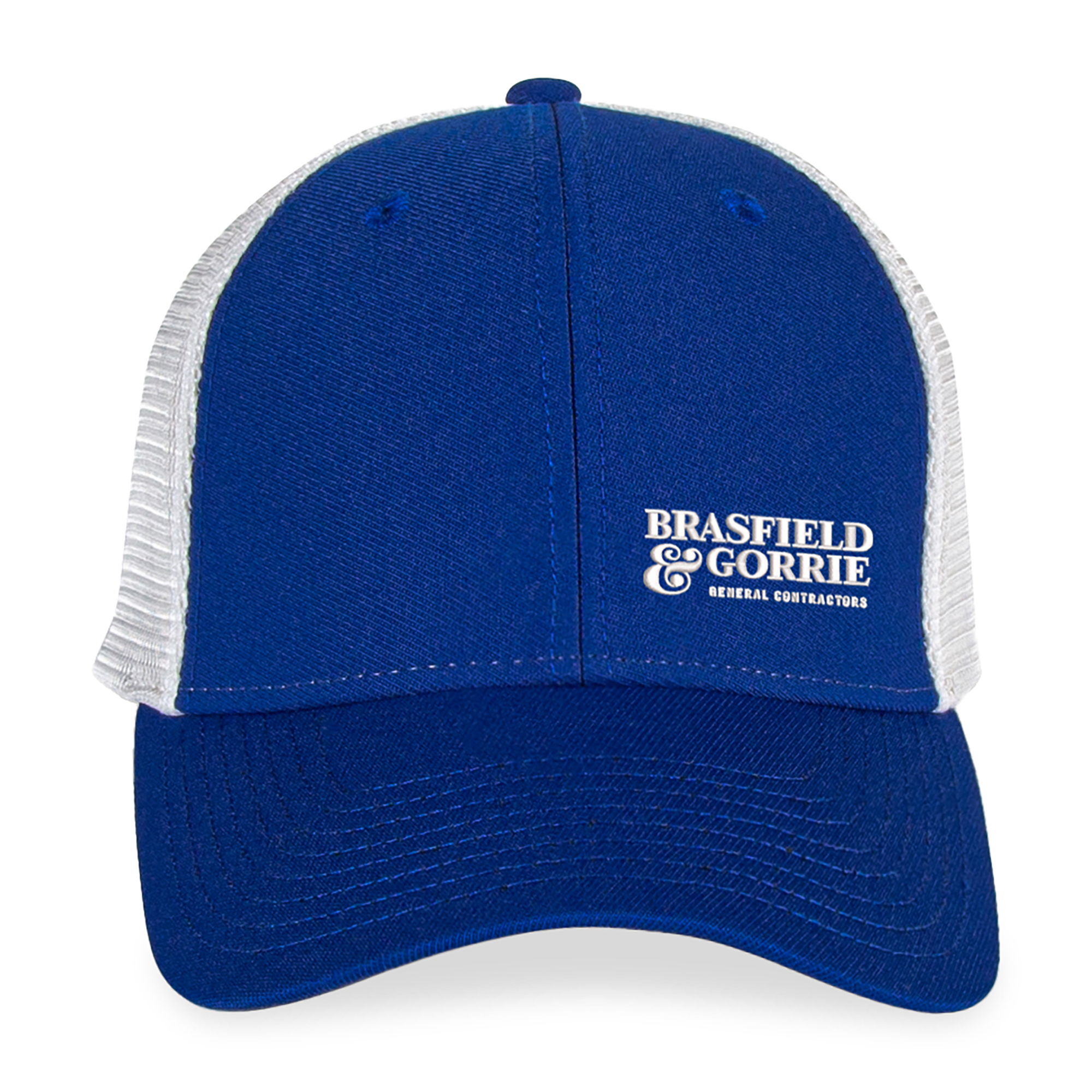 Picture of Merrimack Hat Co. Casey Performance Trucker - Royal-White