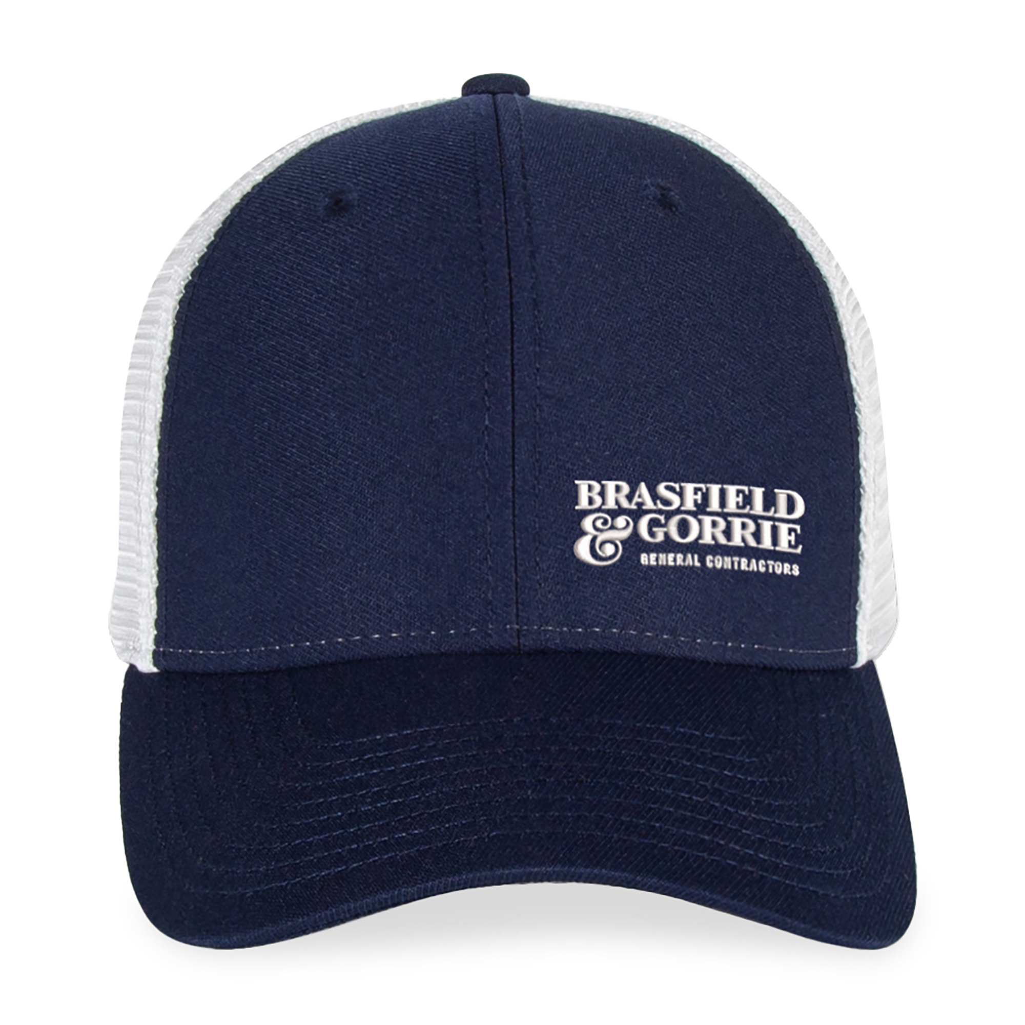 Picture of Merrimack Hat Co. Casey Performance Trucker - Navy-White
