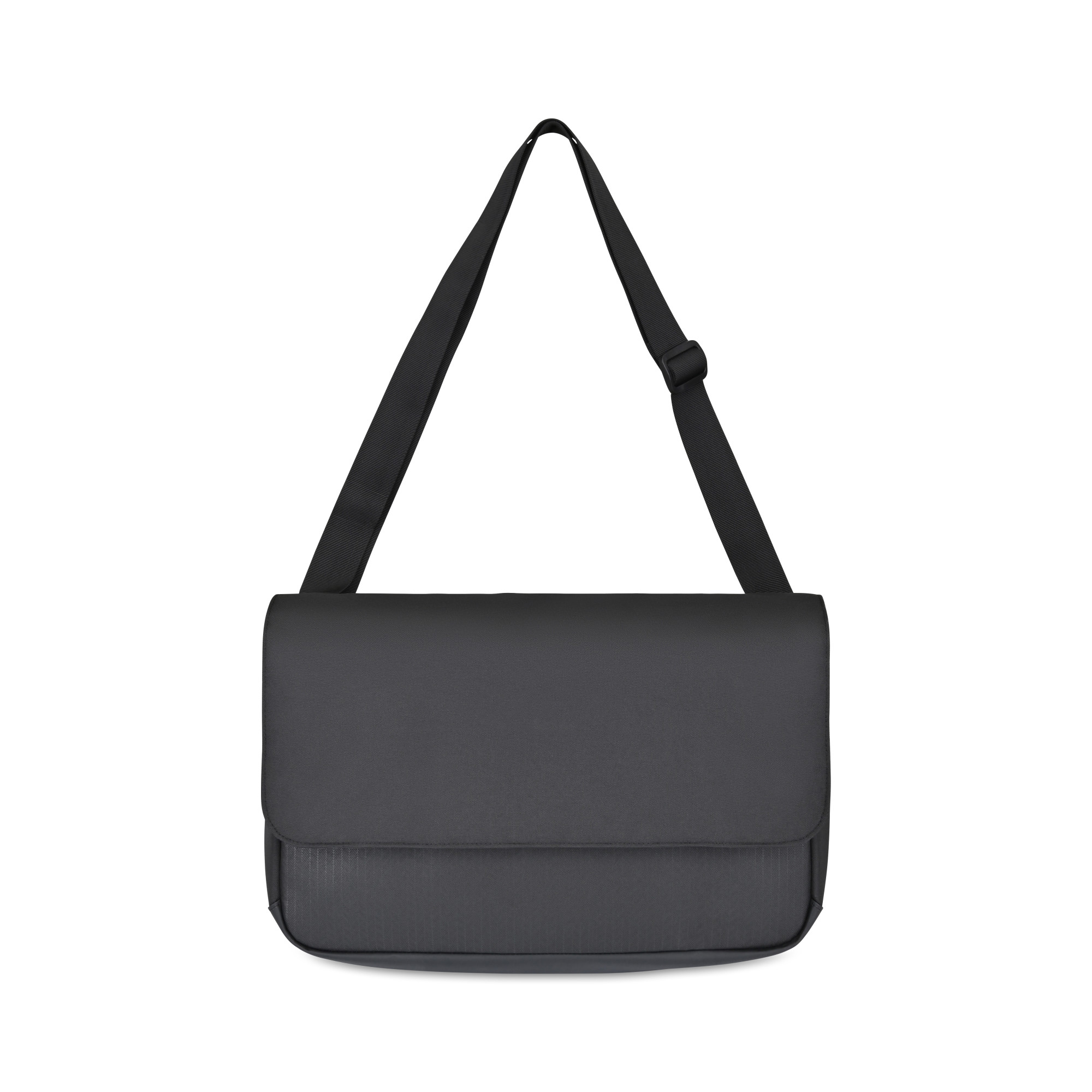 Picture of Transit Recycled rPET Laptop Messenger Bag - Black