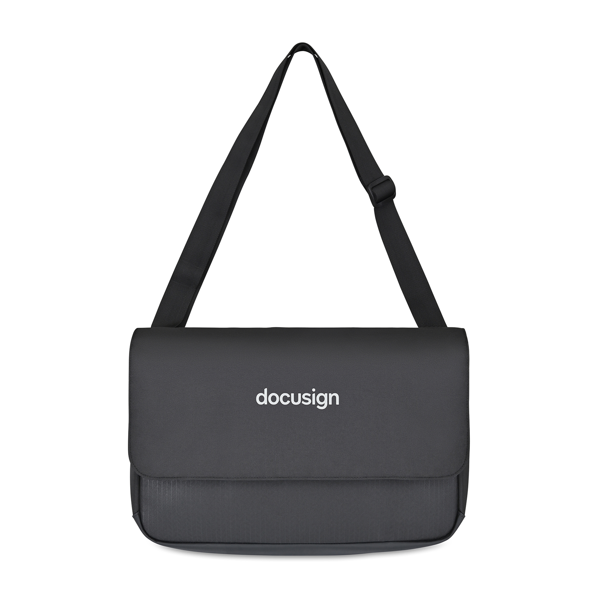 Picture of Transit Recycled rPET Laptop Messenger Bag - Black