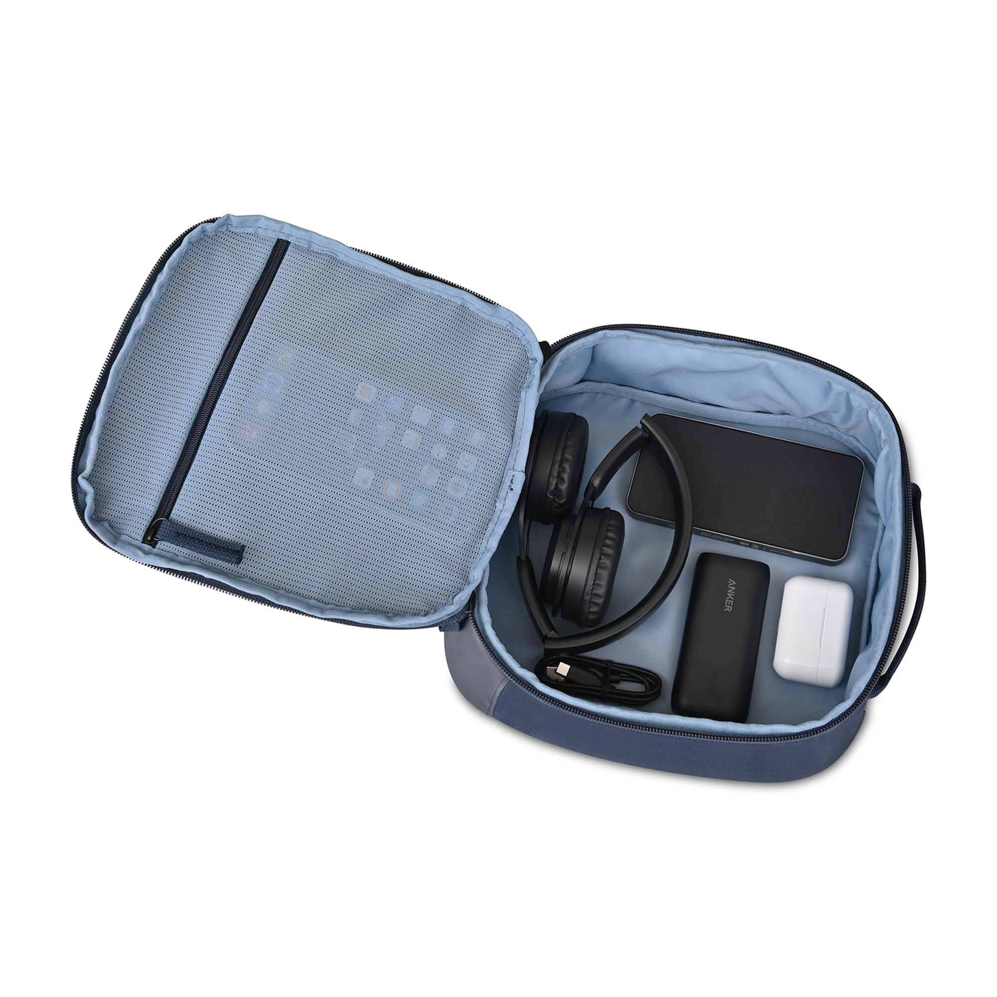Picture of Transit Recycled rPET Toiletry Bag - Navy