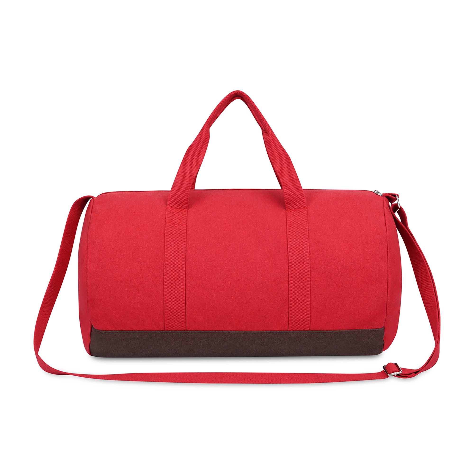 Picture of Ivy Recycled Cotton Barrel Duffel - AWARE - Crimson