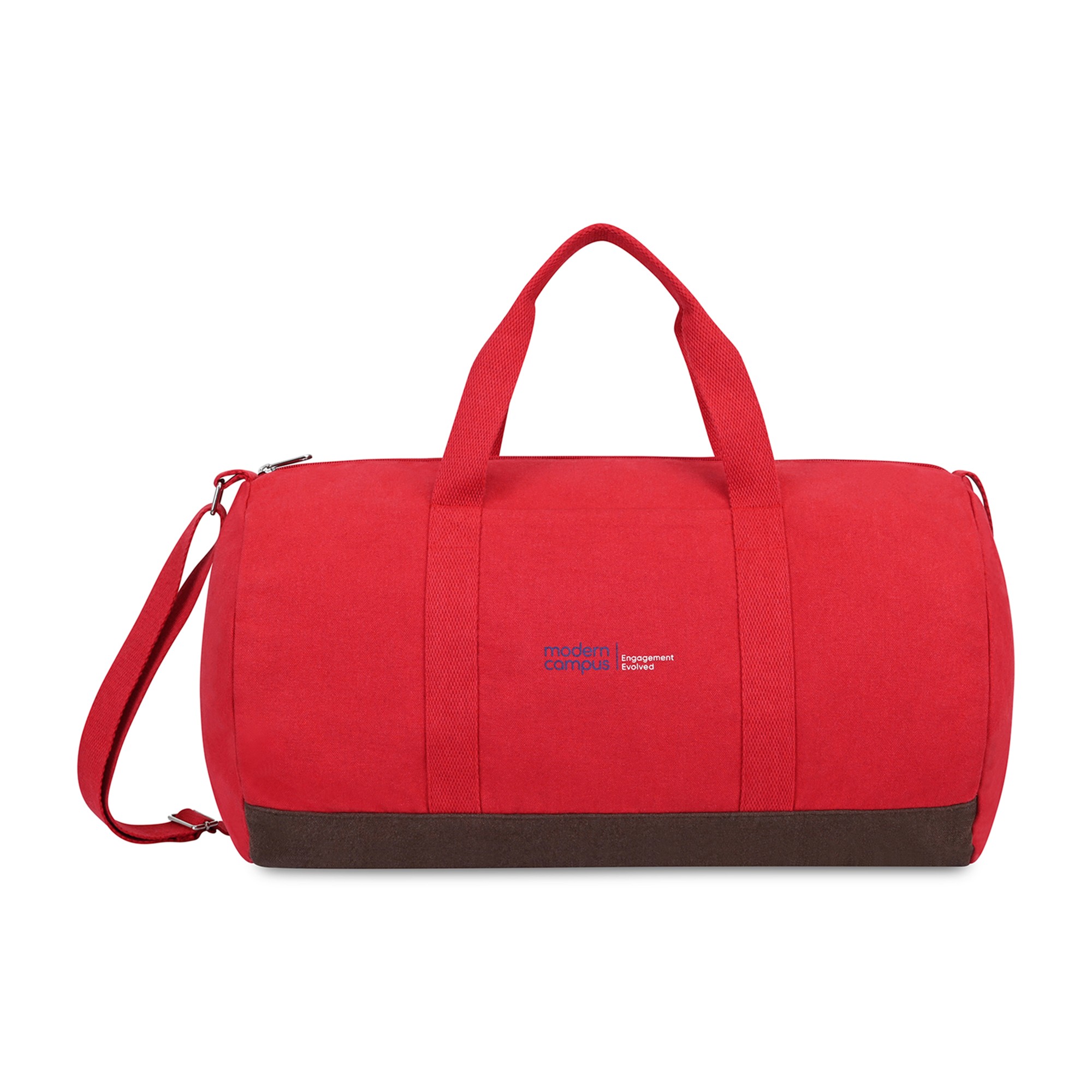 Picture of Ivy Recycled Cotton Barrel Duffel - AWARE - Crimson