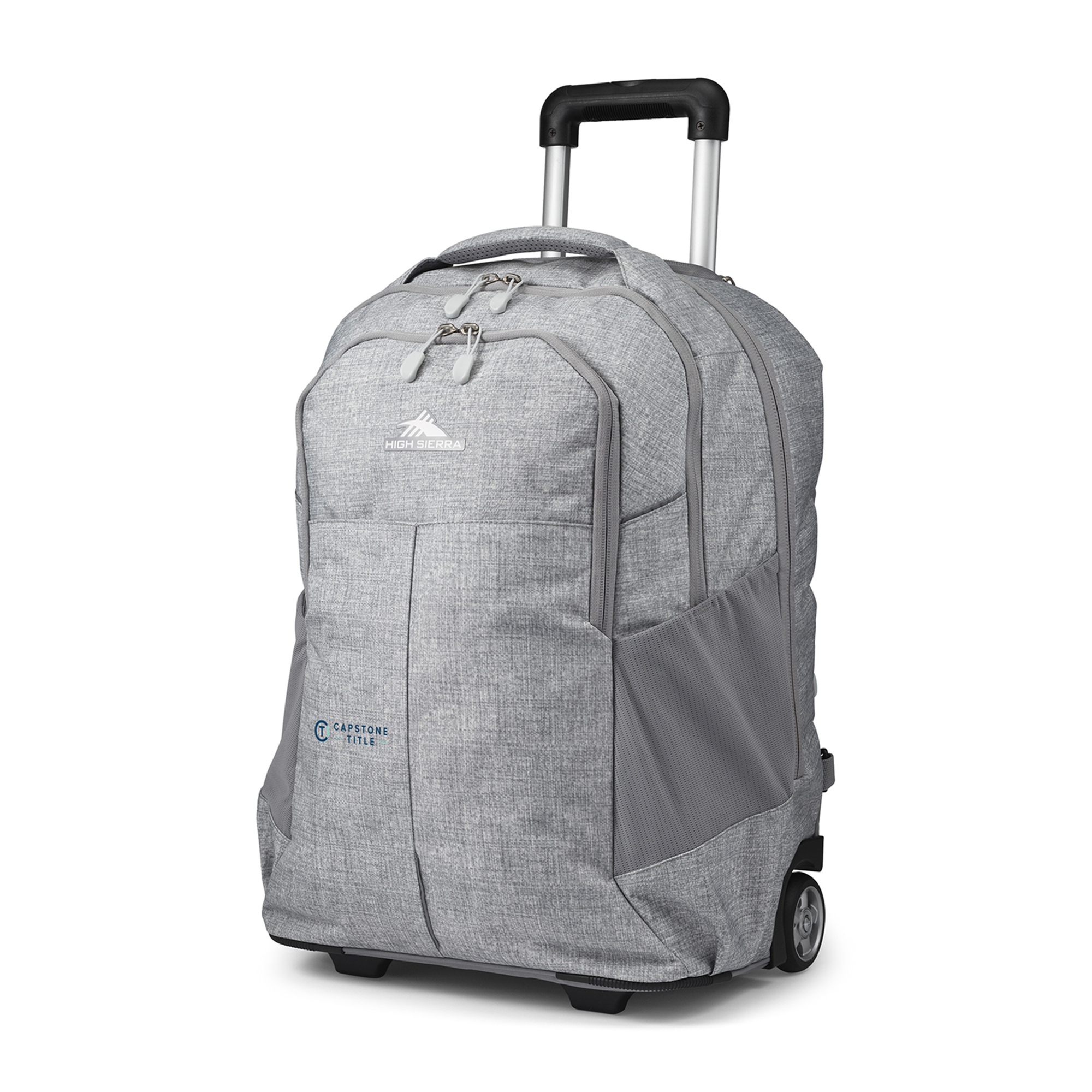 Picture of High Sierra Powerglide Pro Wheeled Backpack - Silver Heather