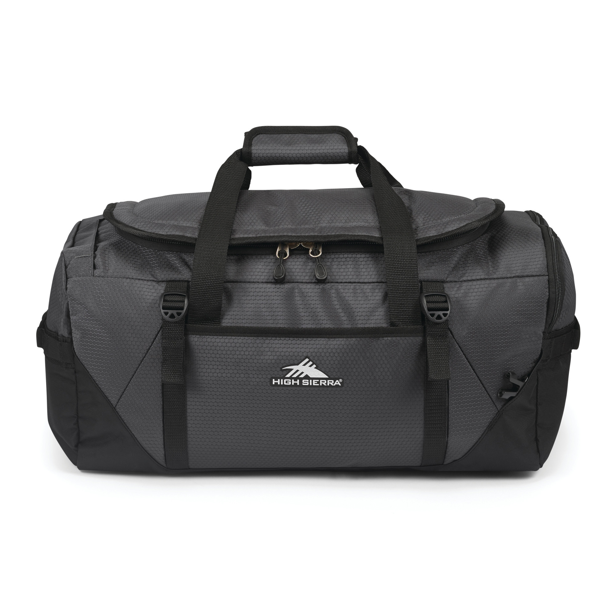 Picture of High Sierra Fairlead Convertible Duffel - Mercury-Black