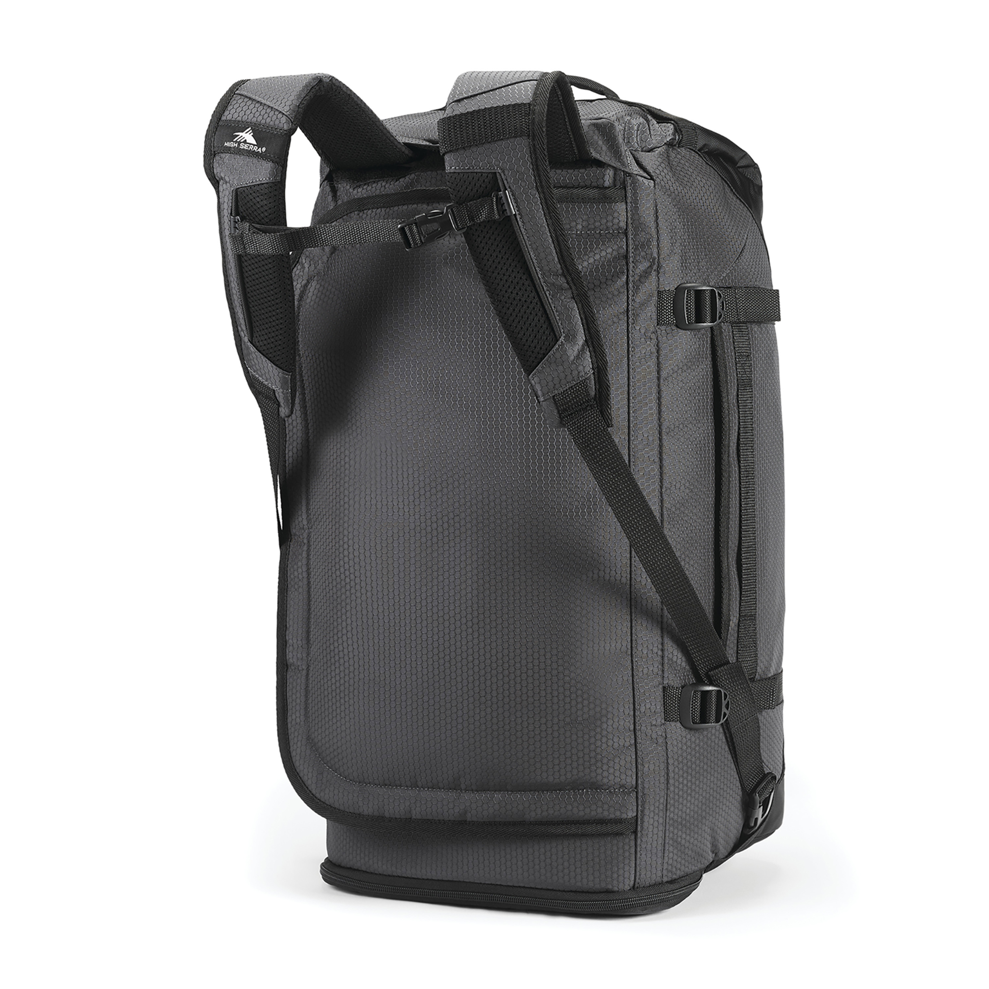 Picture of High Sierra Fairlead Convertible Duffel - Mercury-Black