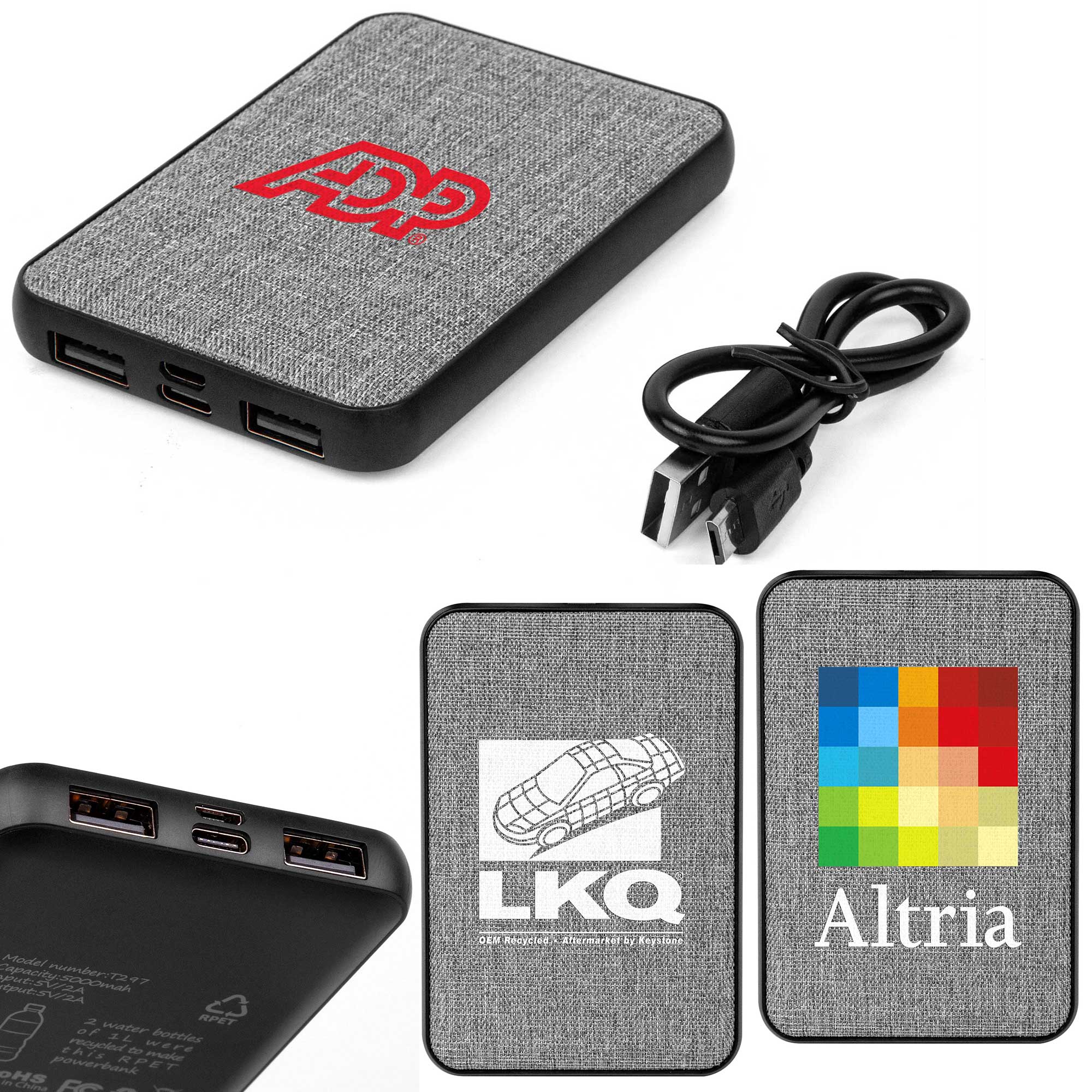 Picture of 5000mAh Manchester RPET Power Bank