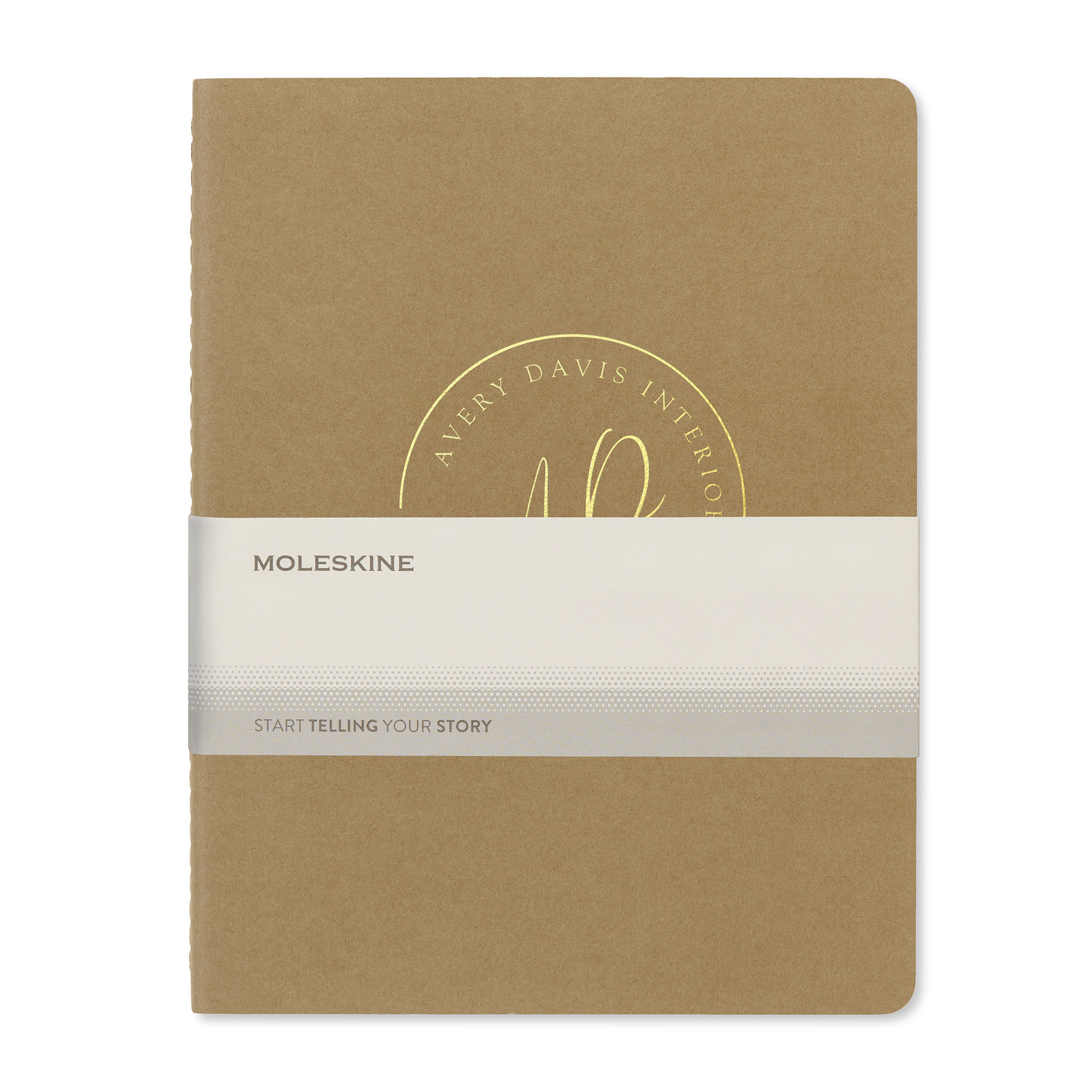 Picture of Moleskine Cahier Ruled XX-Large Journal - Kraft