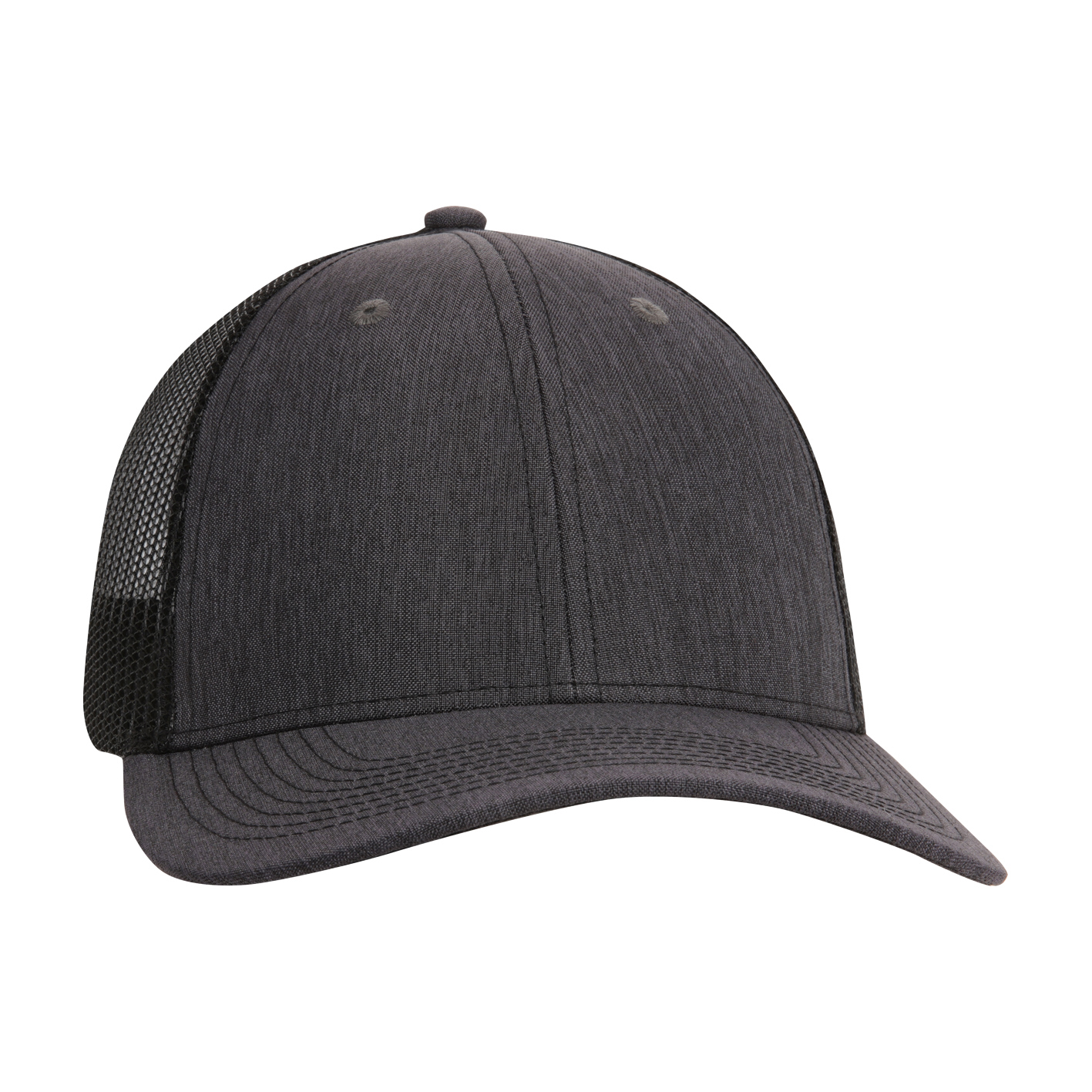 Picture of Ahead Brant Cap - Charcoal Linen-Black