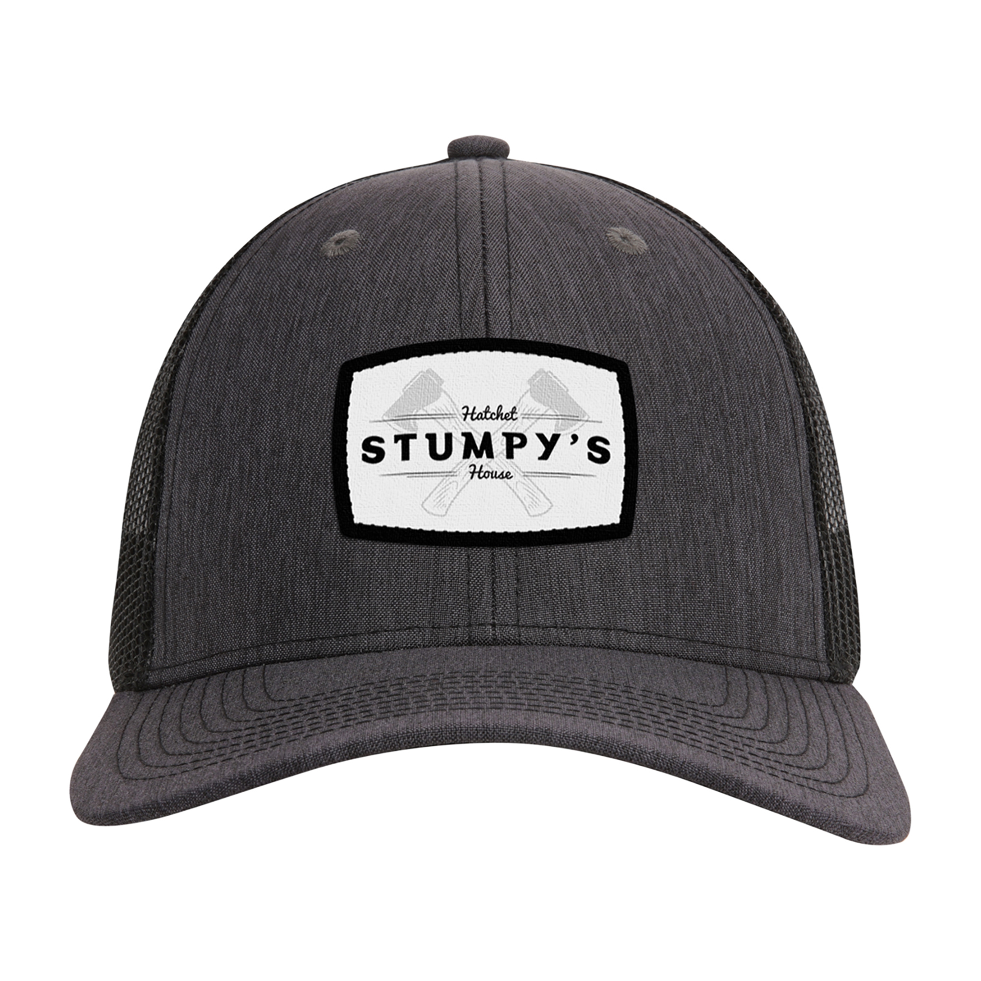 Picture of Ahead Brant Cap - Charcoal Linen-Black