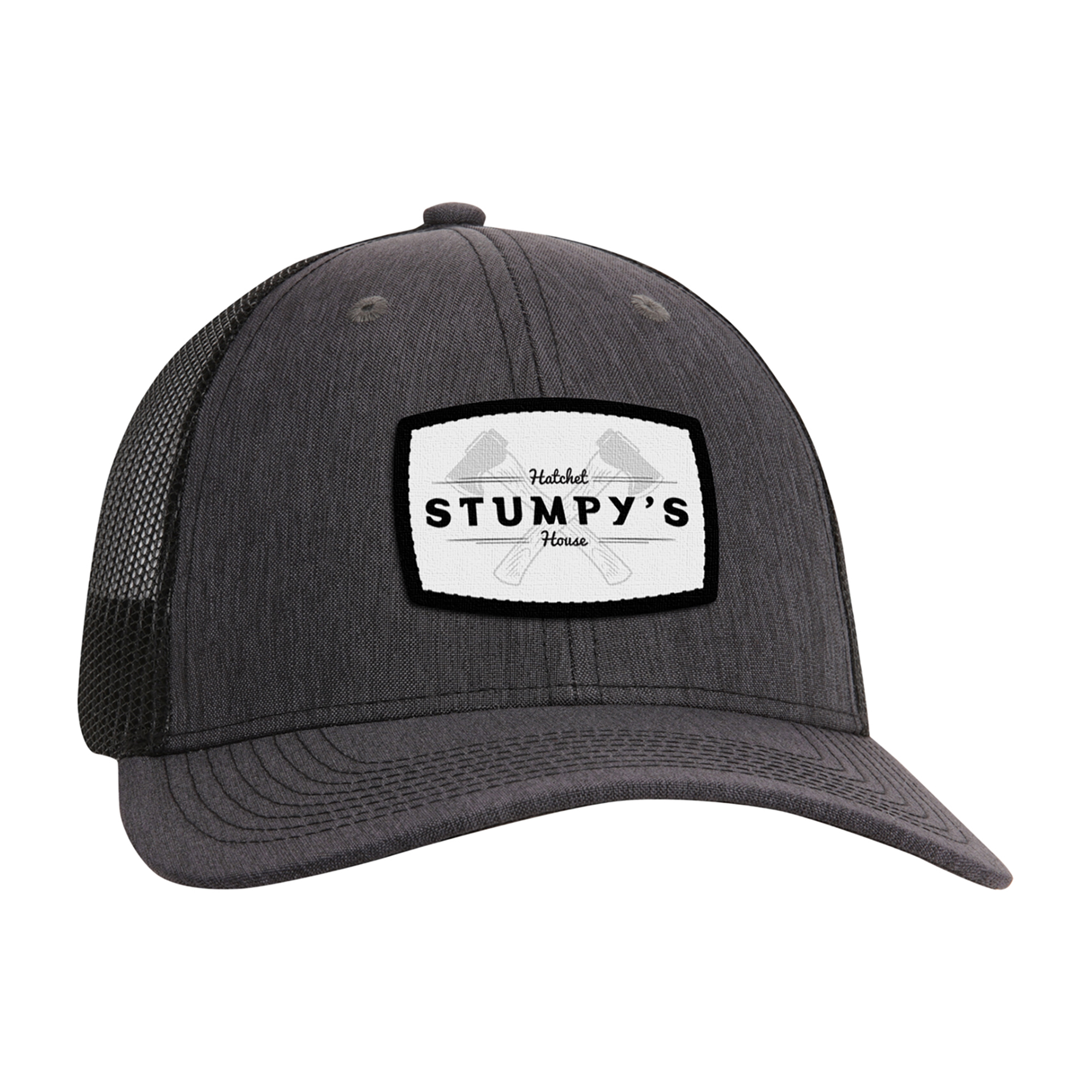 Picture of Ahead Brant Cap - Charcoal Linen-Black