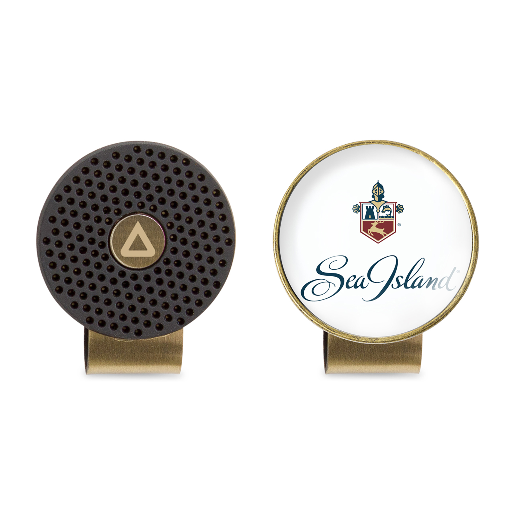 Picture of Ahead Switchfix Hat Clip - Black-Antique Brass