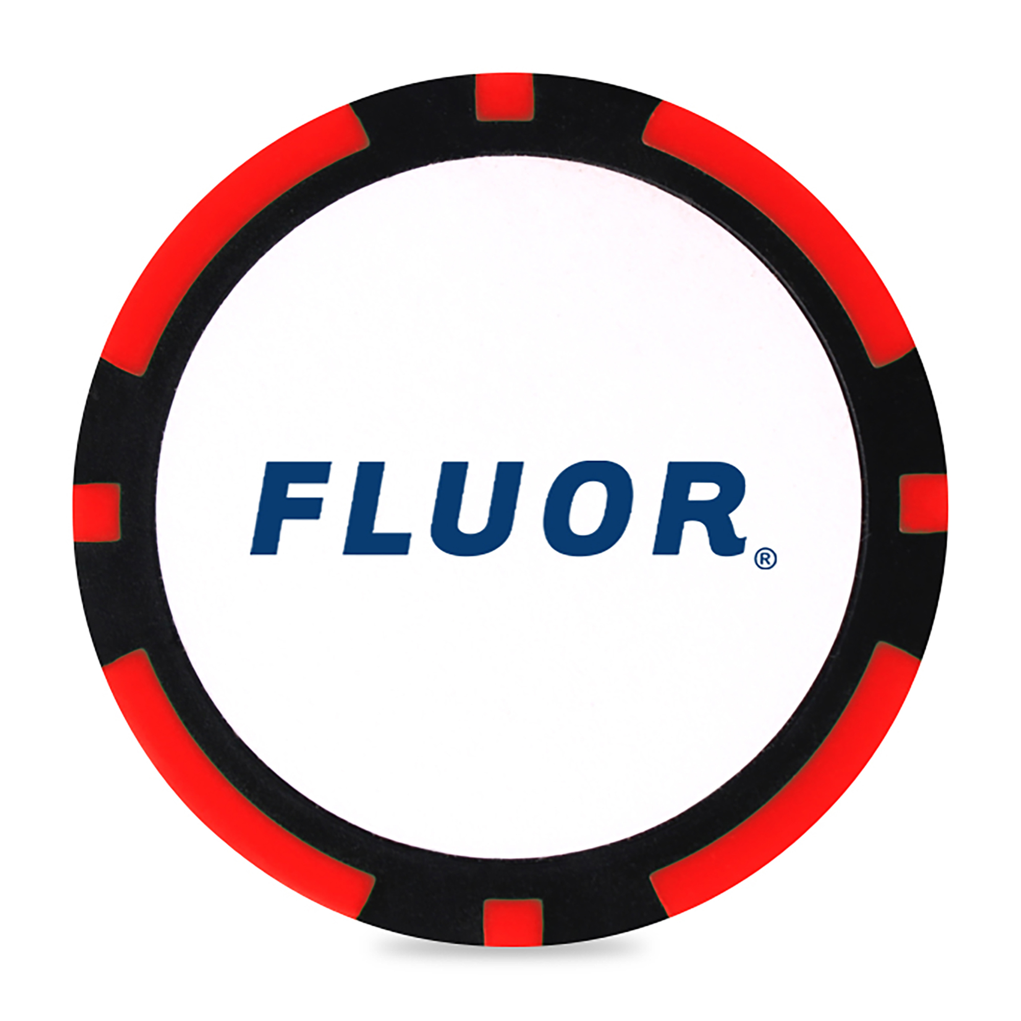 Picture of Ahead 2-Sided Poker Chip - Red-Black