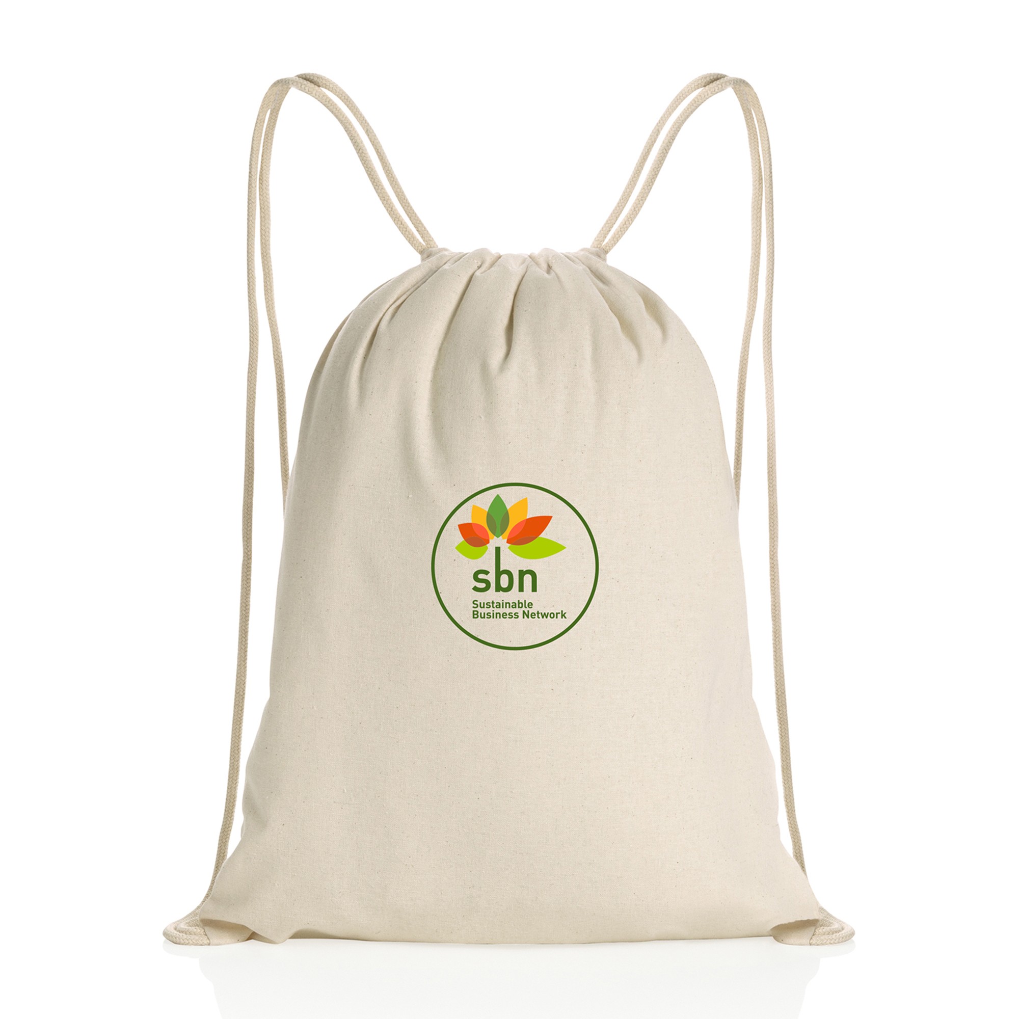 Picture of Impact AWARE Recycled Cotton Cinchpack 145g - Off White