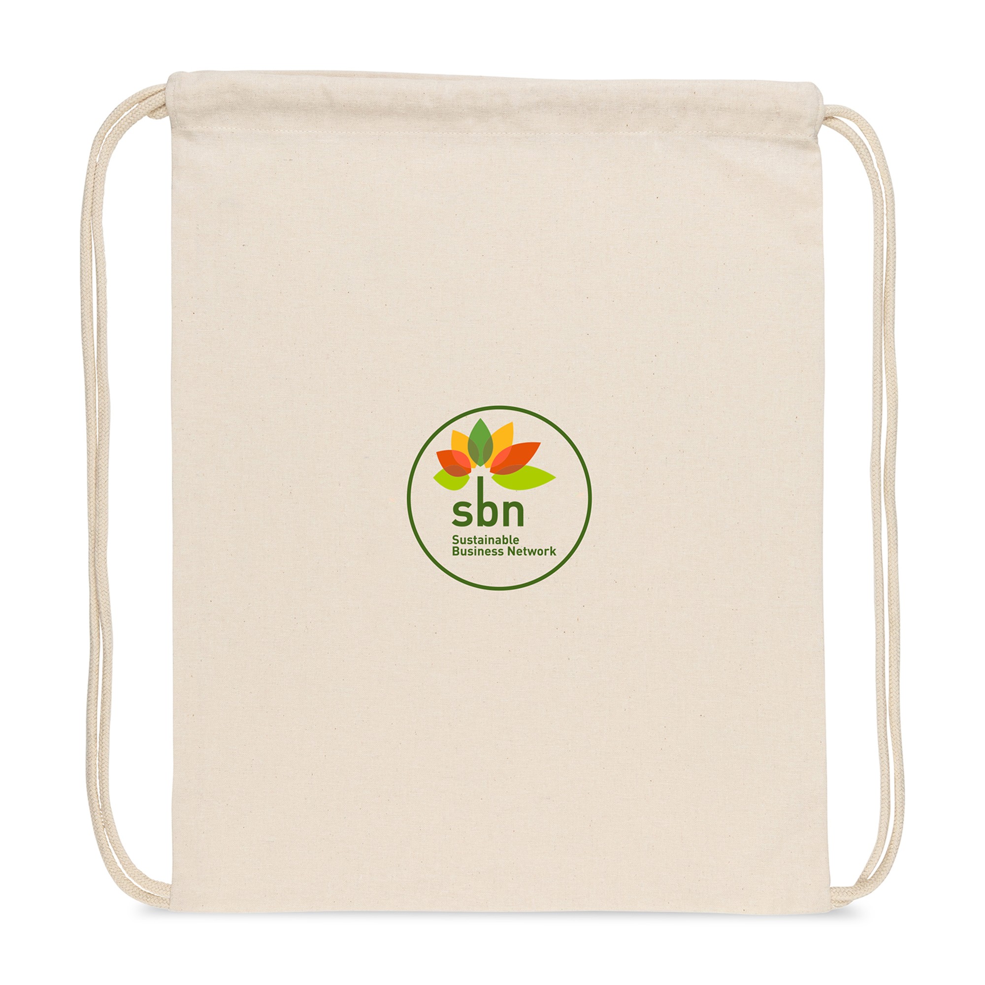 Picture of Impact AWARE Recycled Cotton Cinchpack 145g - Off White
