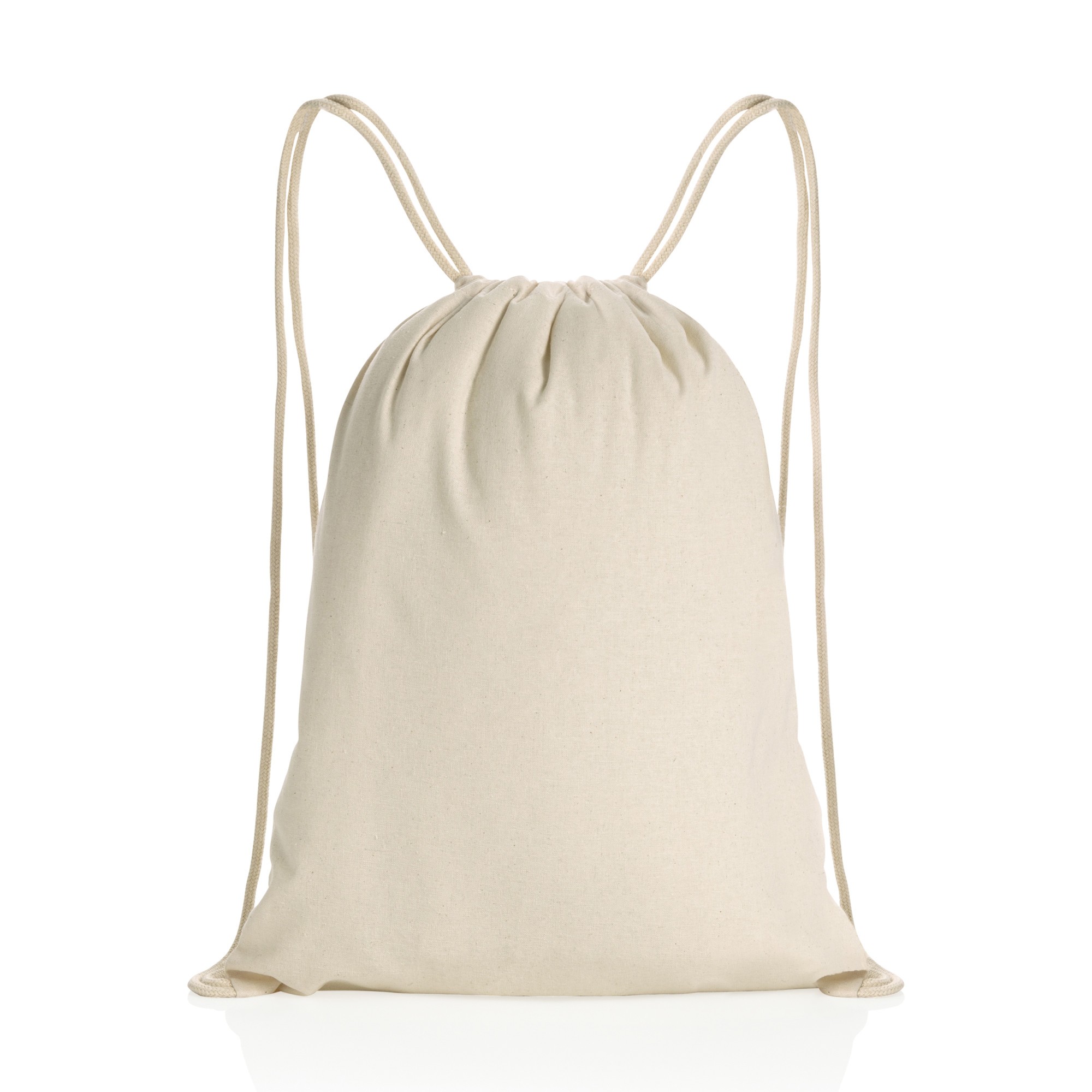 Picture of Impact AWARE Recycled Cotton Cinchpack 145g - Off White