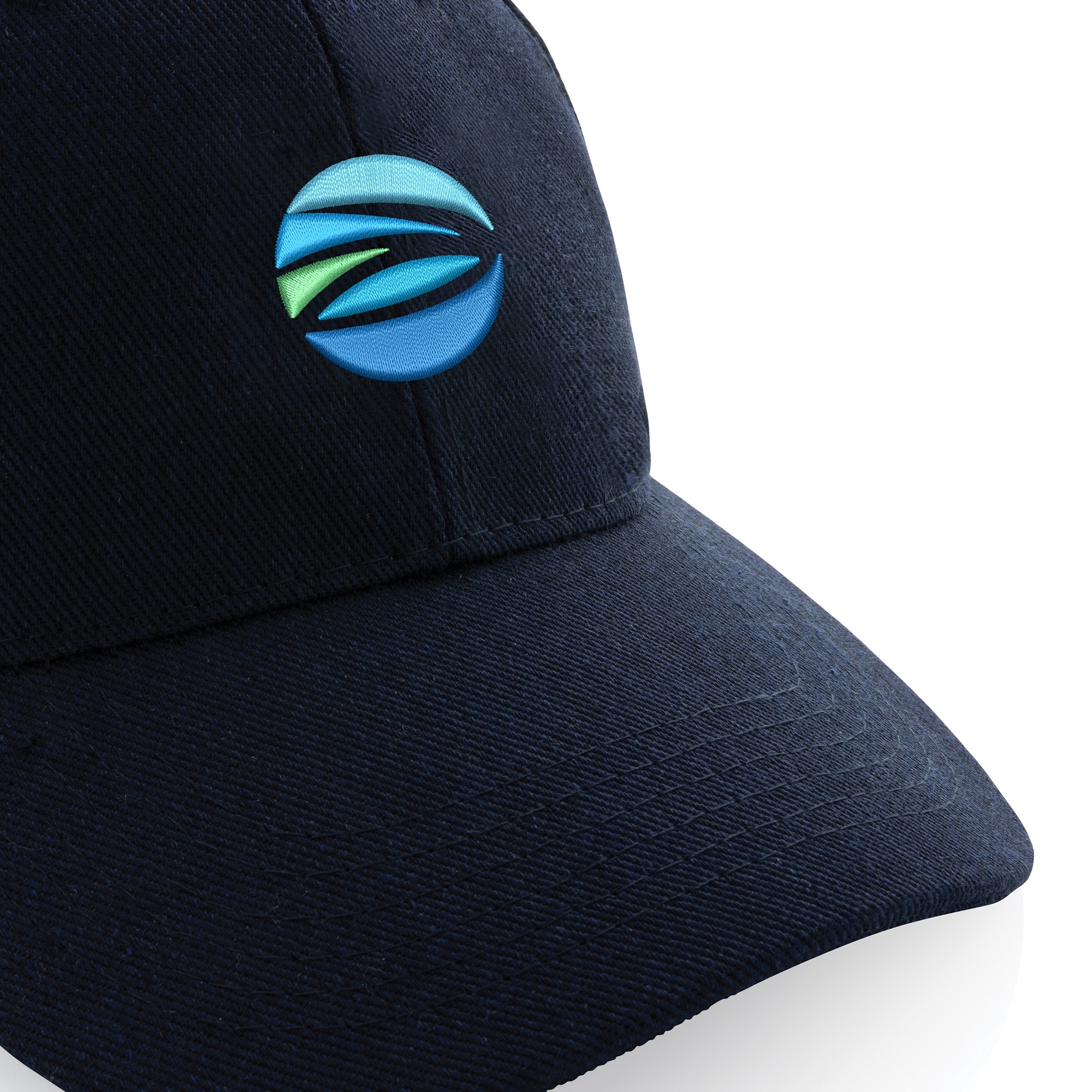 Picture of Impact 6 Panel 280gr Recycled Cotton Cap - AWARE - Navy