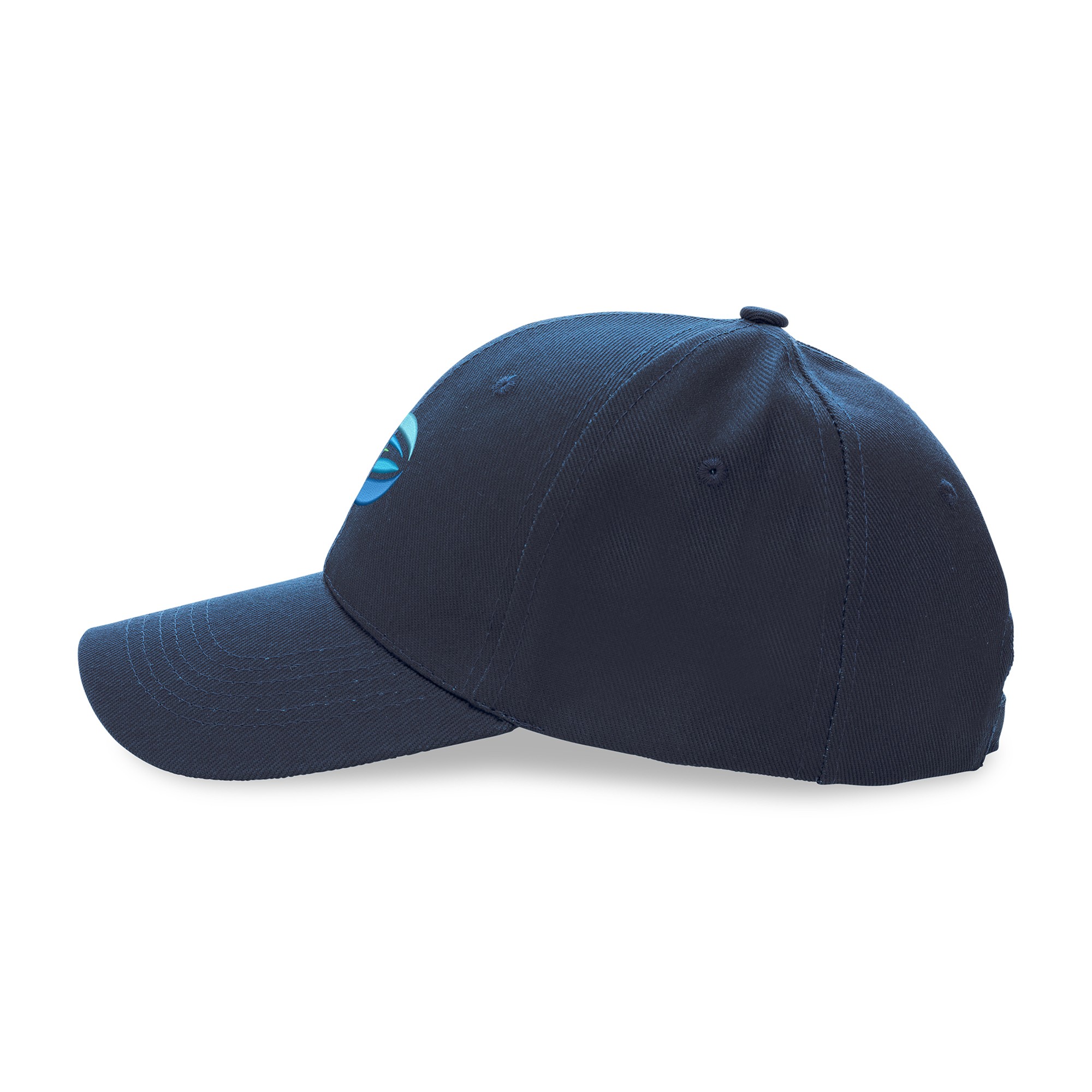 Picture of Impact 6 Panel 280gr Recycled Cotton Cap - AWARE - Navy