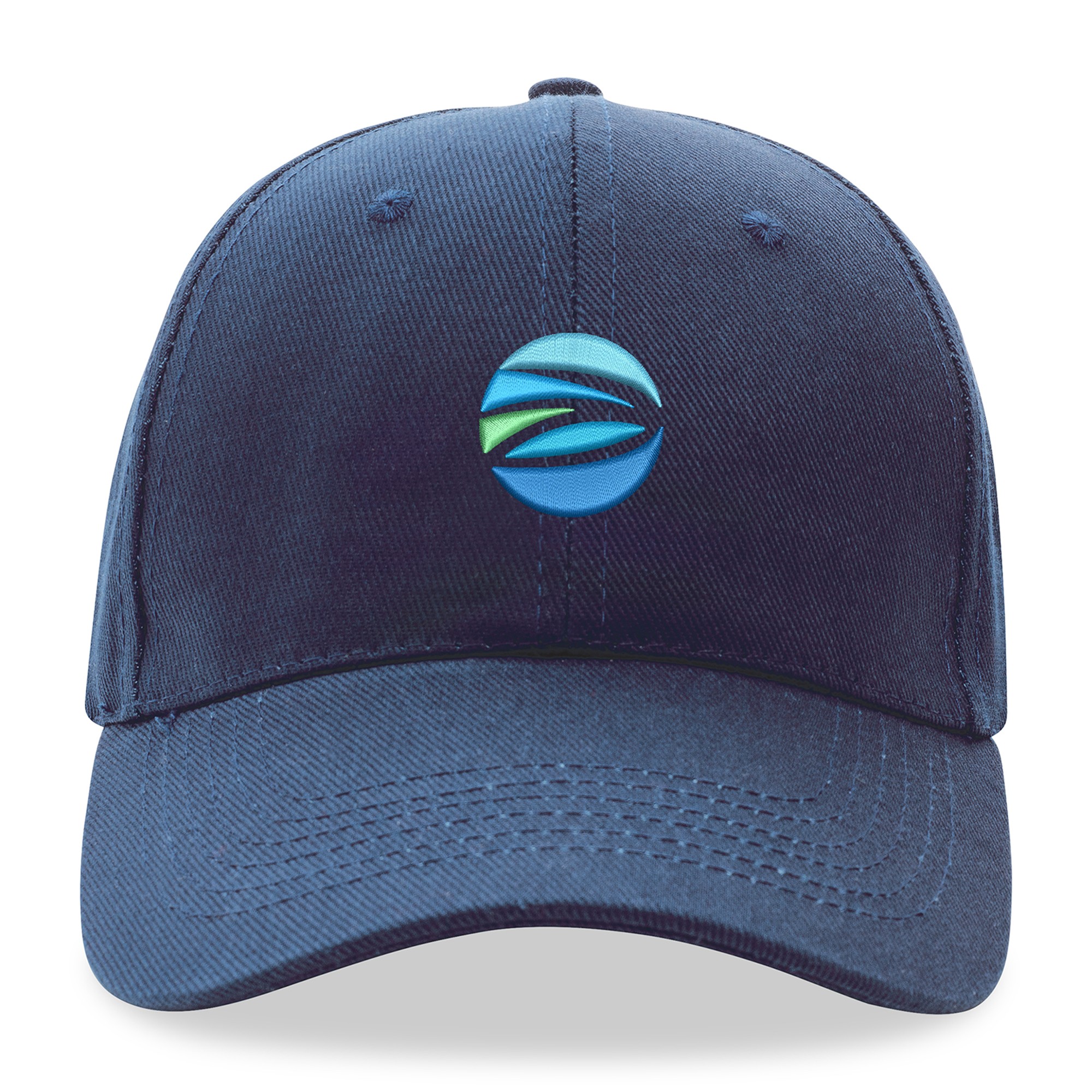 Picture of Impact 6 Panel 280gr Recycled Cotton Cap - AWARE - Navy