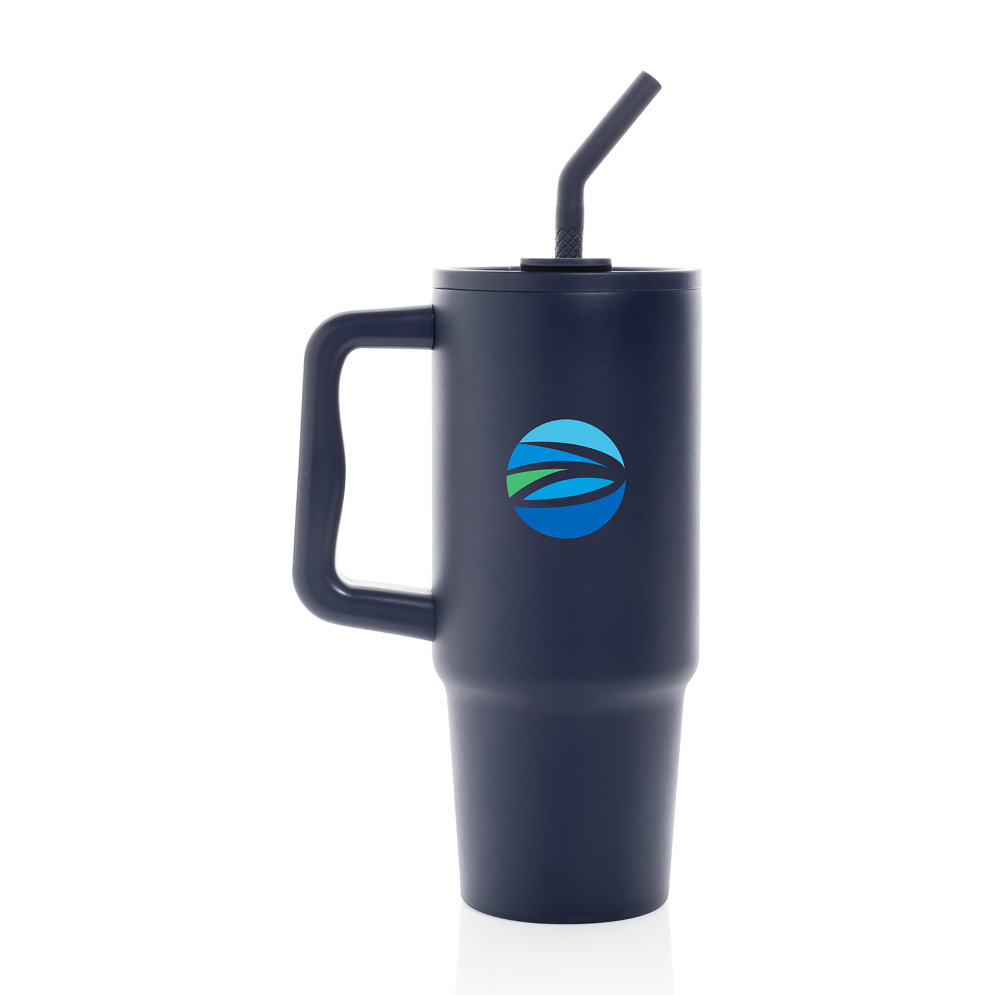 Picture of Embrace Deluxe Recycled Stainless Steel Tumbler 900ml - Navy
