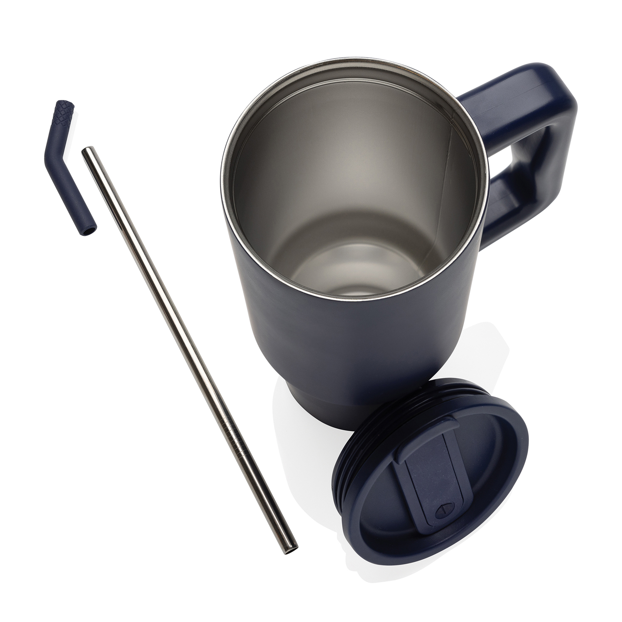 Picture of Embrace Deluxe Recycled Stainless Steel Tumbler 900ml - Navy