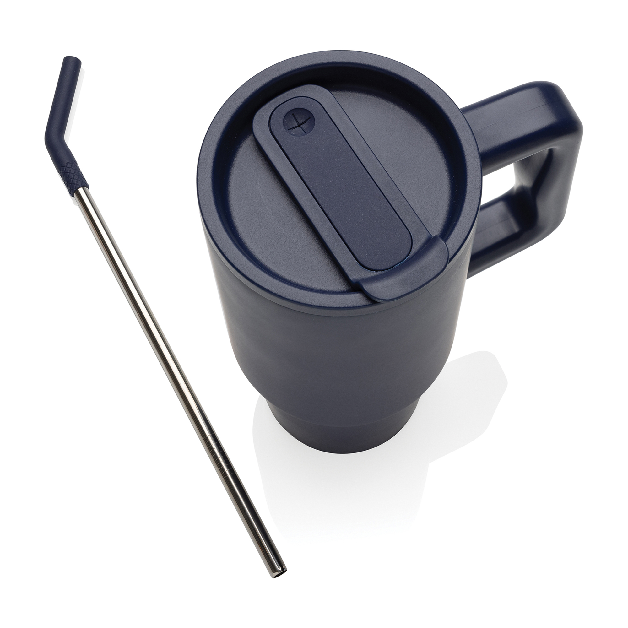 Picture of Embrace Deluxe Recycled Stainless Steel Tumbler 900ml - Navy