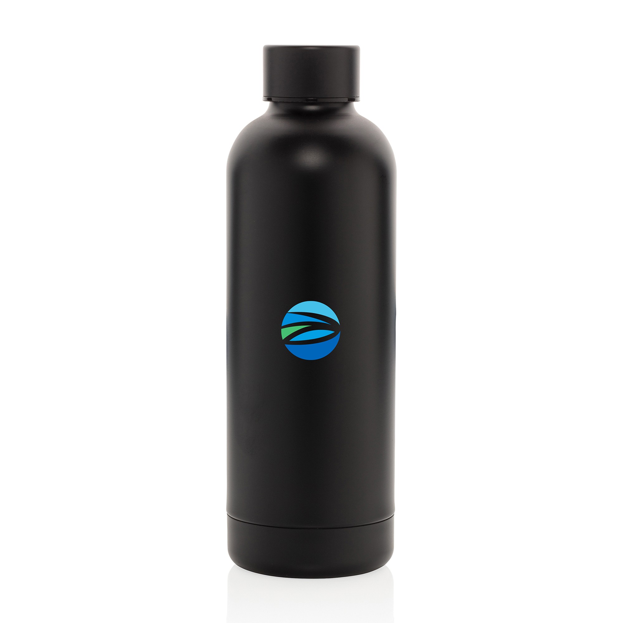 Picture of Impact Recycled Stainless Steel Vacuum Bottle - Black