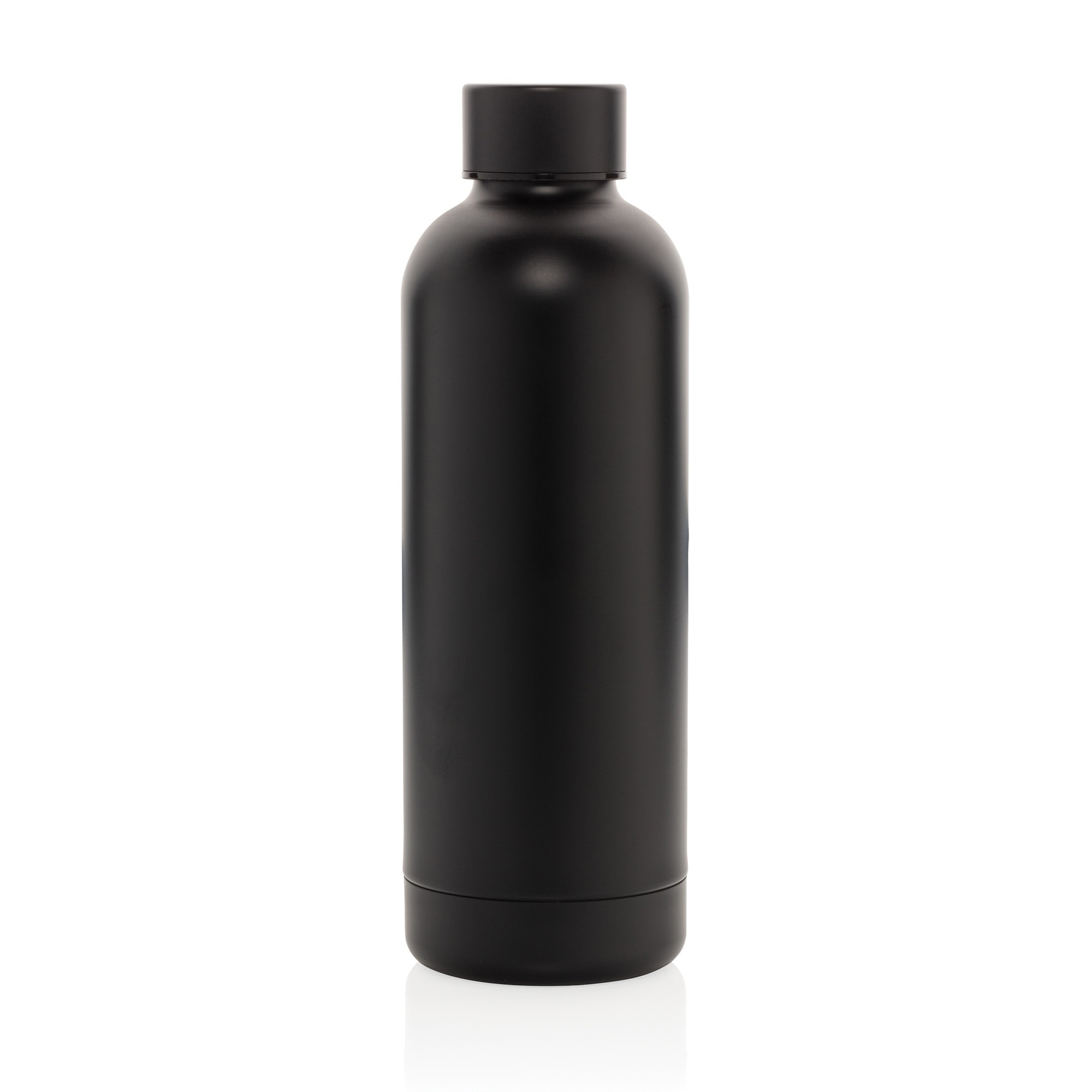 Picture of Impact Recycled Stainless Steel Vacuum Bottle - Black