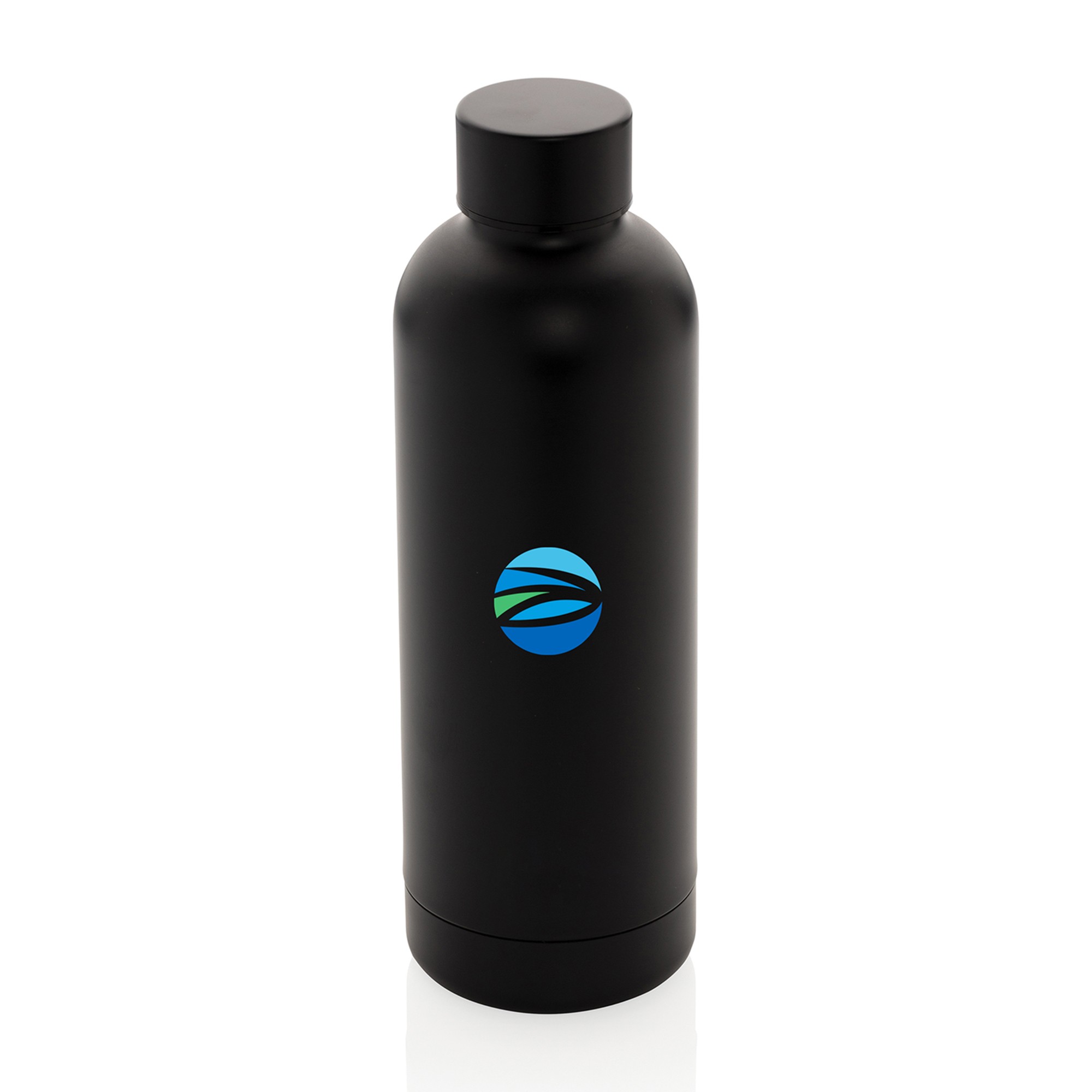 Picture of Impact Recycled Stainless Steel Vacuum Bottle - Black