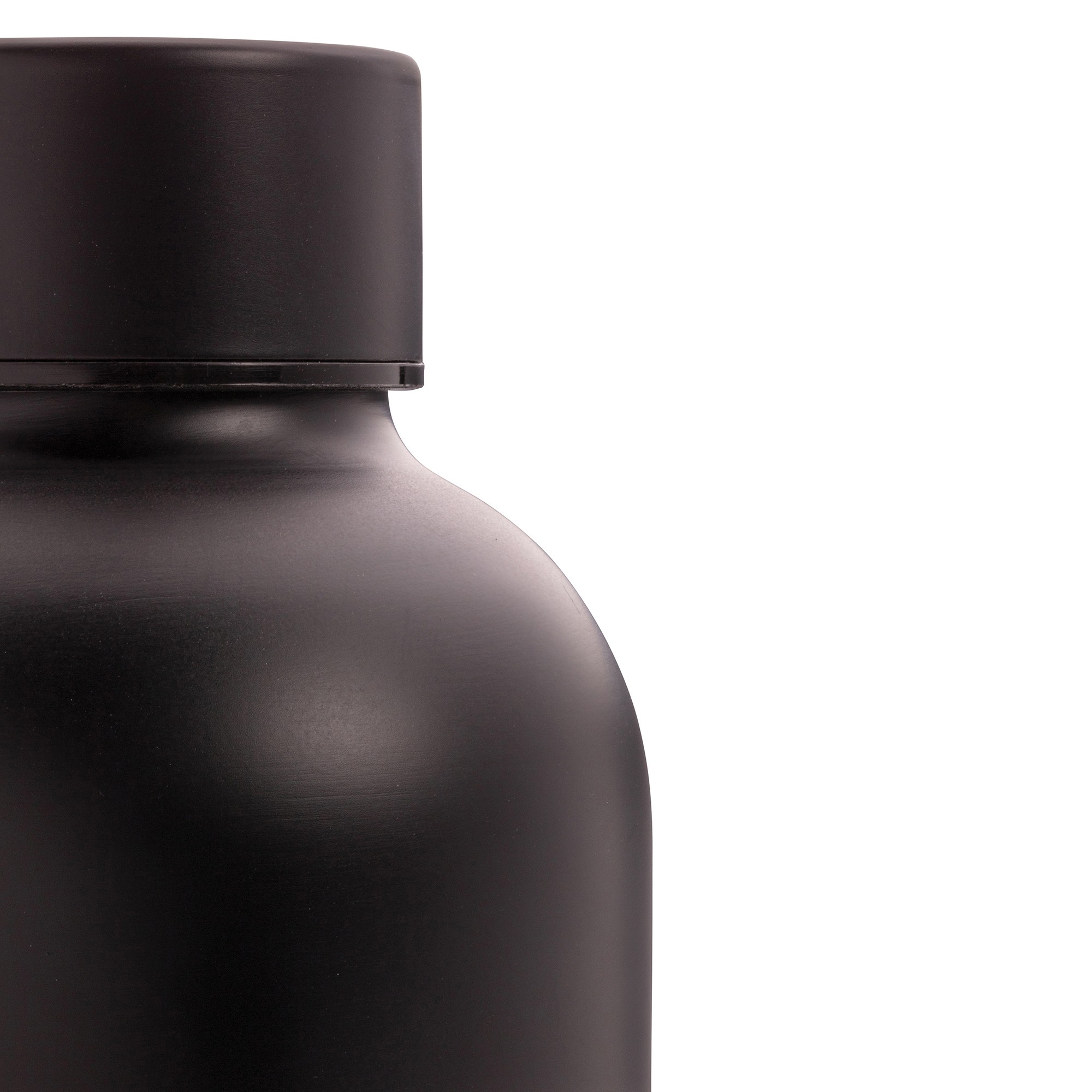 Picture of Impact Recycled Stainless Steel Vacuum Bottle - Black