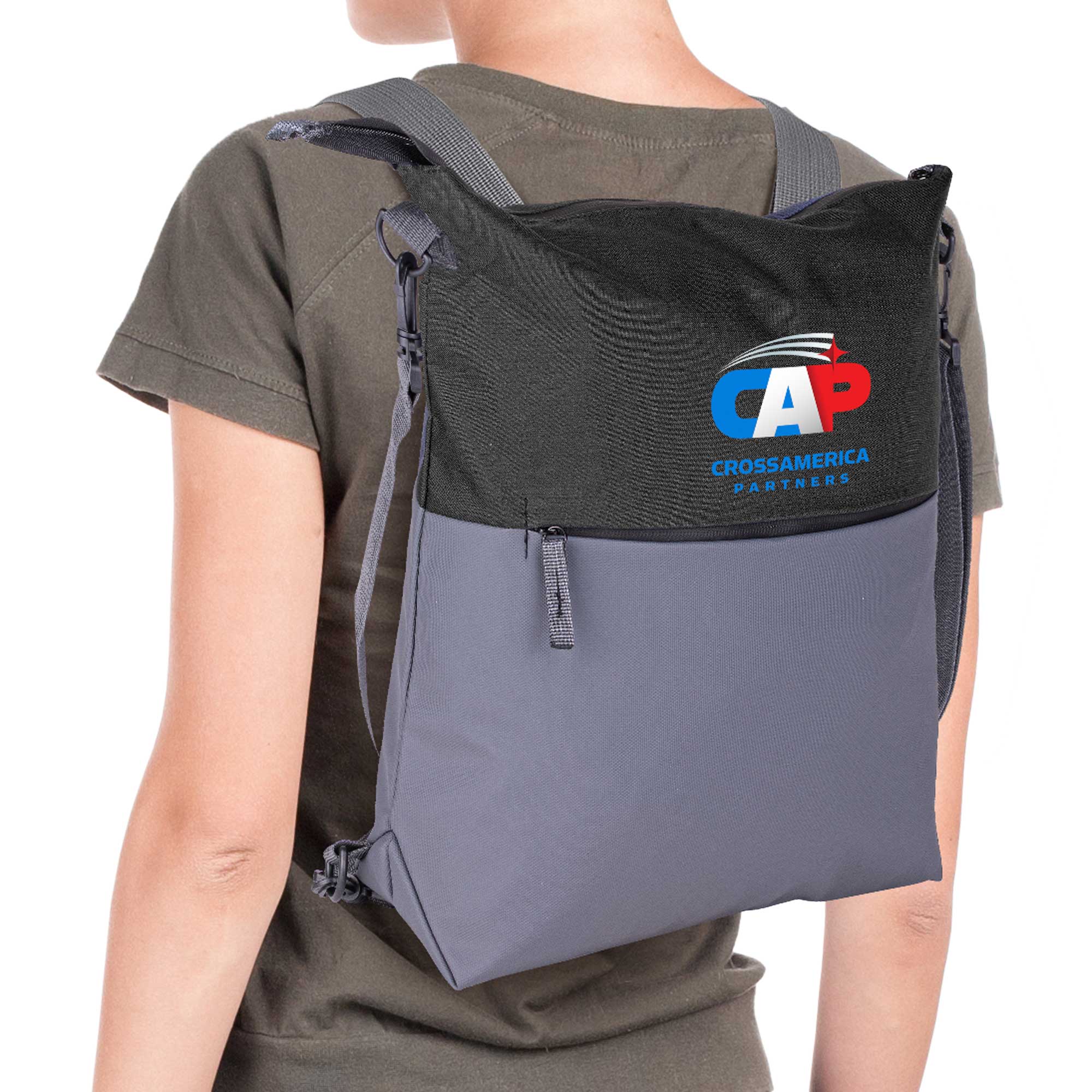 Picture of Ocean Plastic Two Tone Backpack Tote