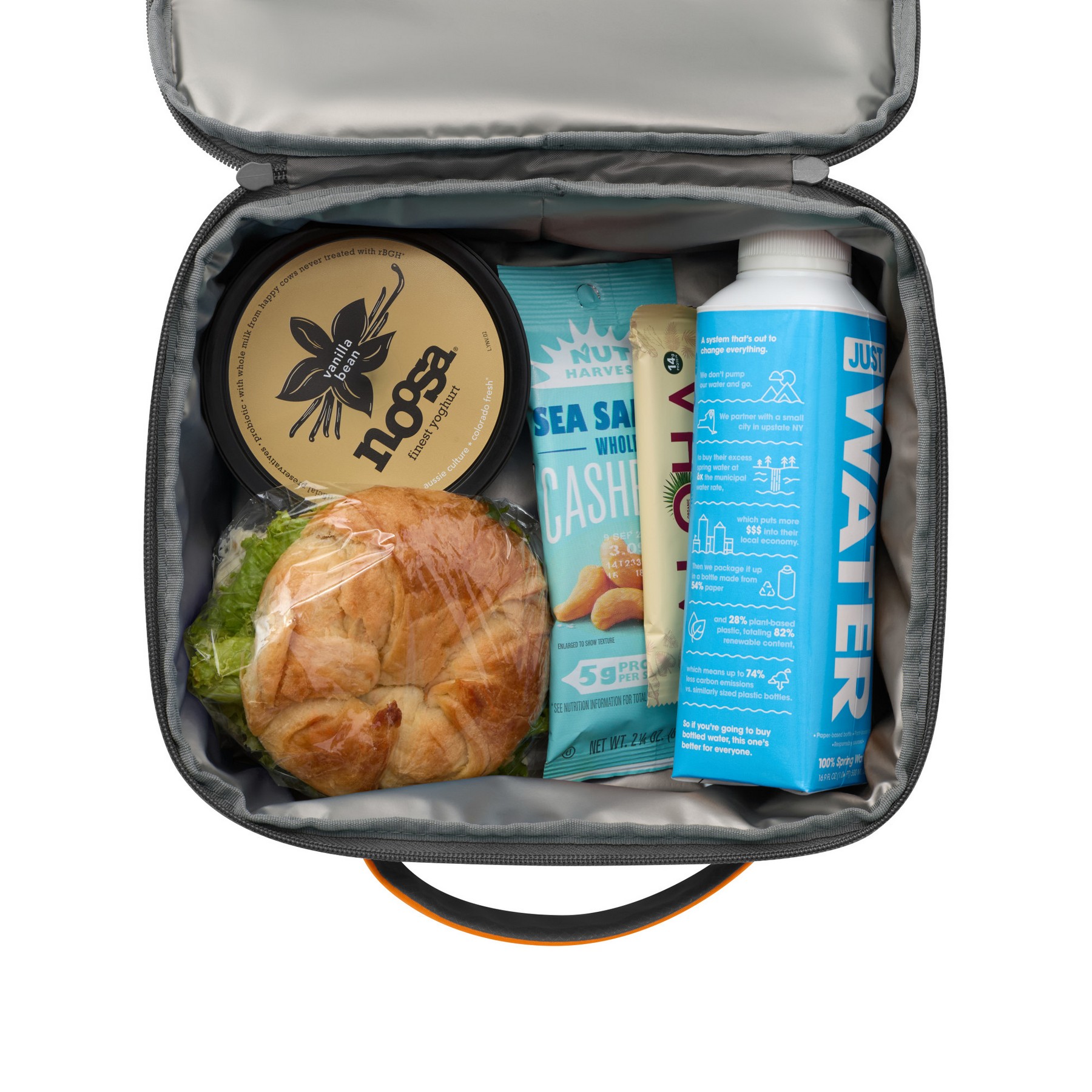 Picture of Aspen Recycled rPET Lunch Box Cooler - Aware - Orange