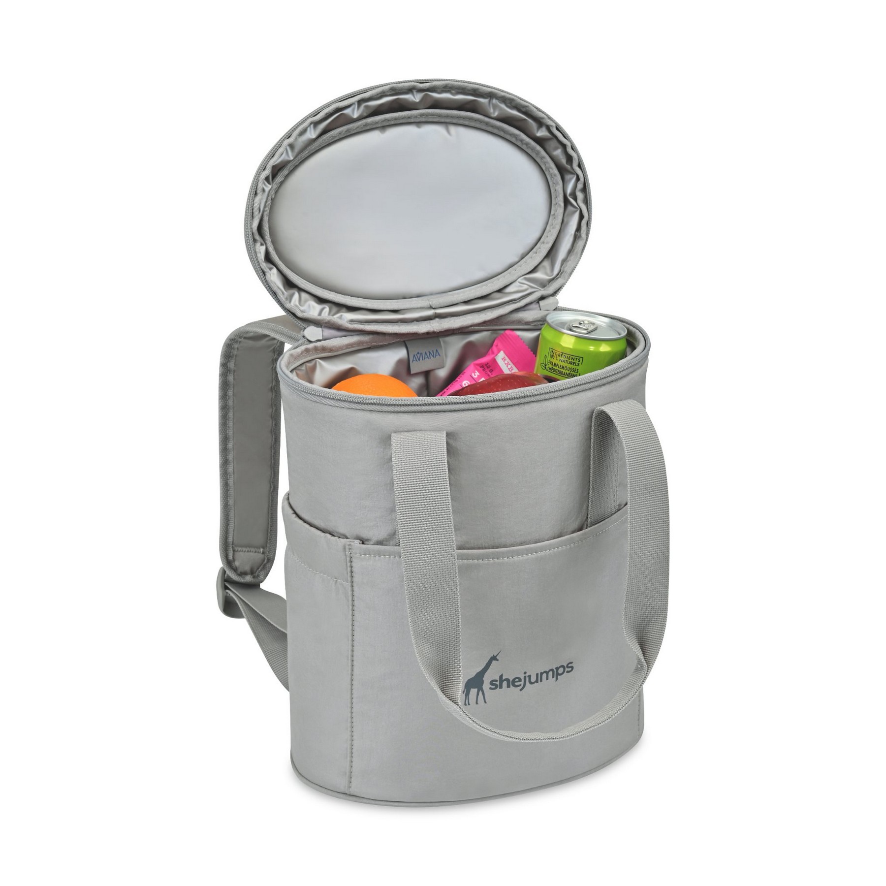 Picture of Aviana Rowan Recycled Nylon Tote Pack Cooler - AWARE - Taupe