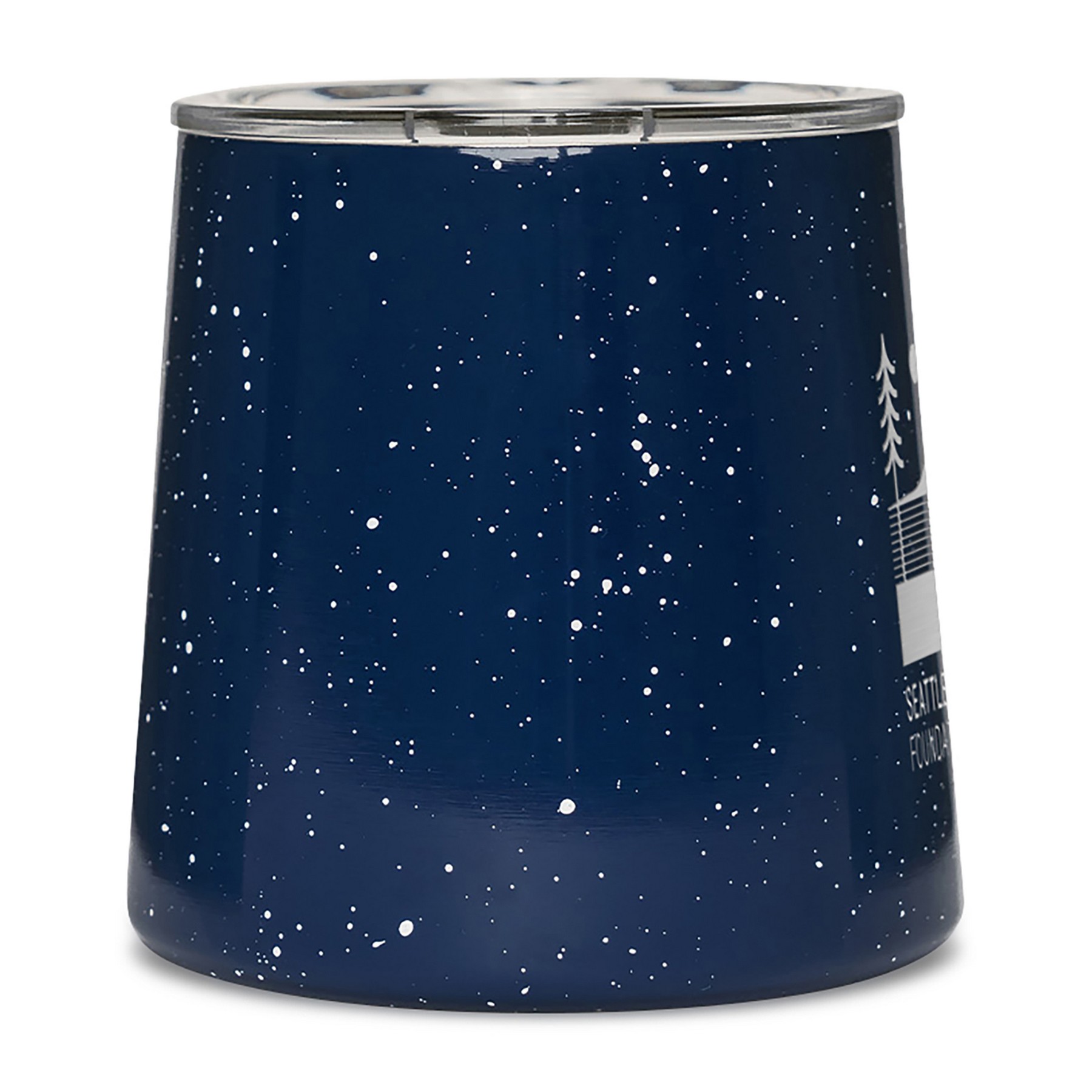 Picture of MiiR Grounded Camp Cup - 12 Oz. - Blue Speckle Gloss