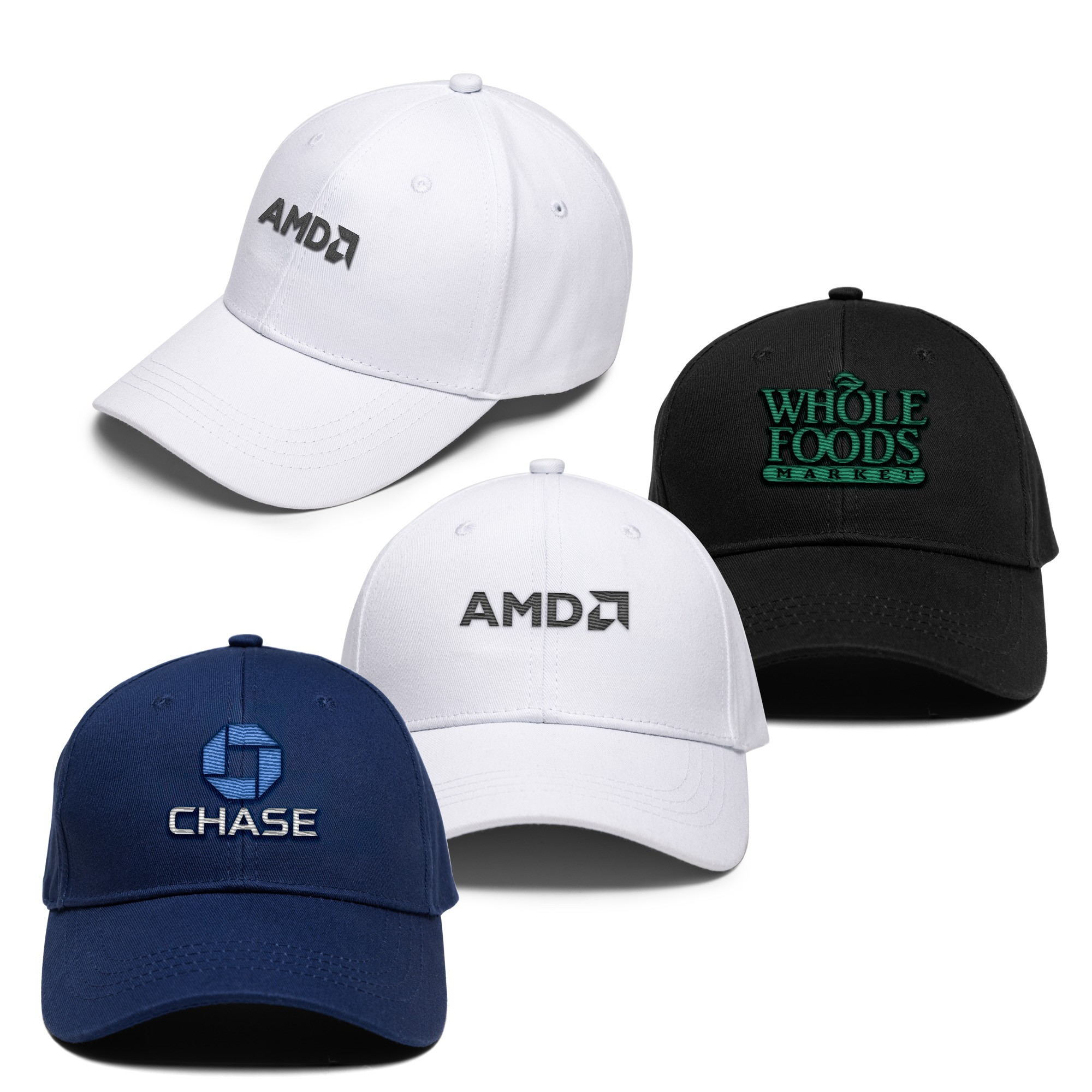 Picture of Snapback Cotton Baseball Cap (QuickShip - 3-4 Weeks)