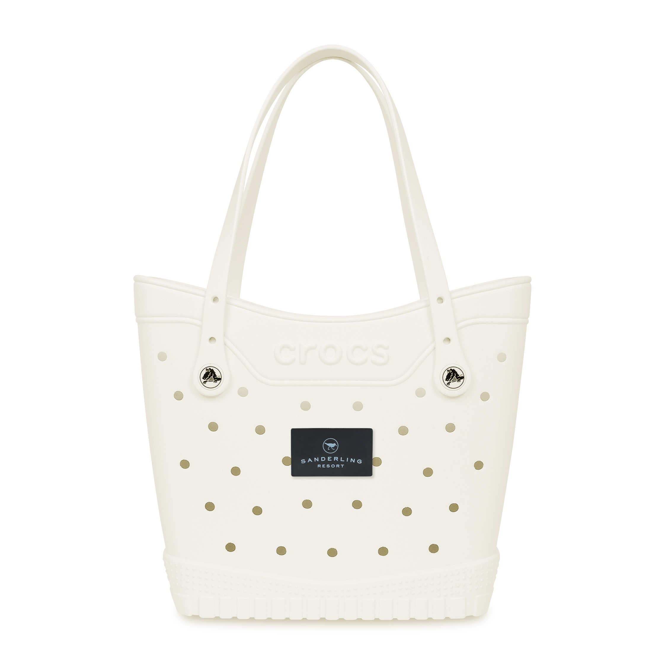 Picture of Crocs Classic Medium Tote - White-Black