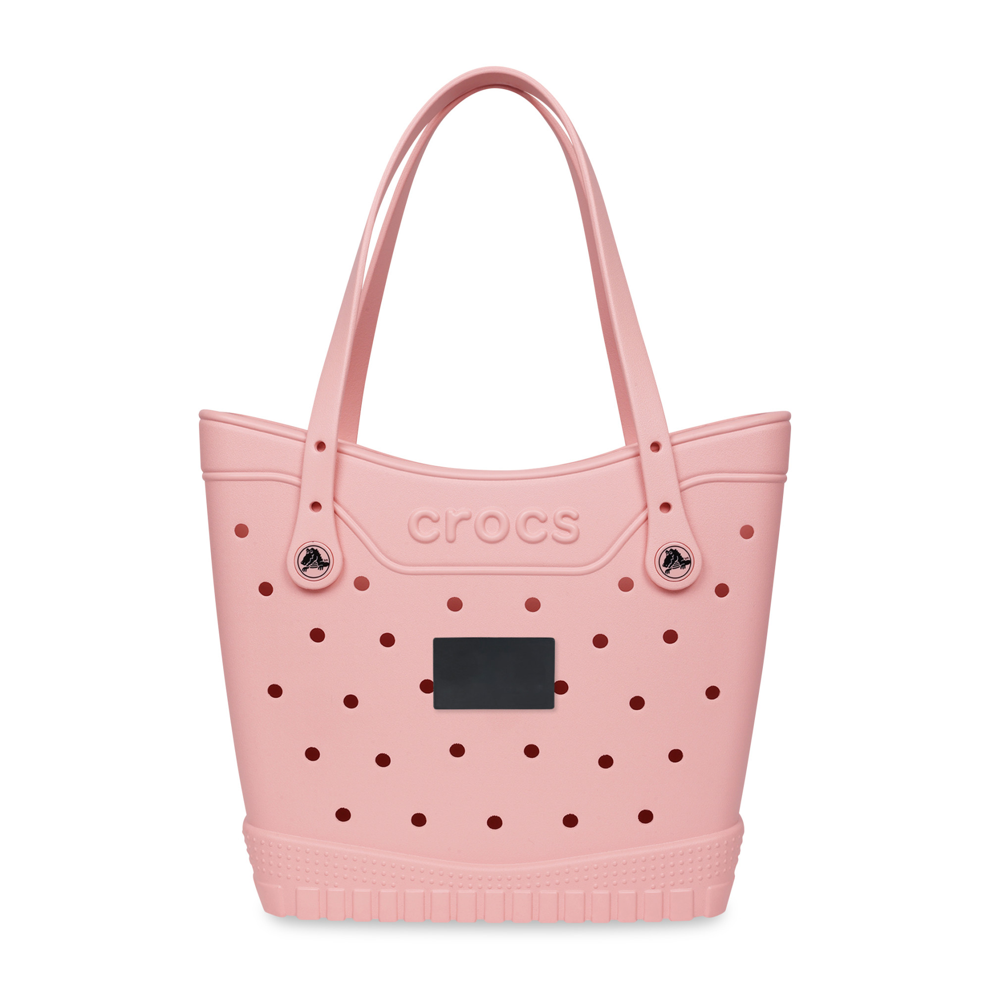 Picture of Crocs Classic Medium Tote - Powder Pink - Black