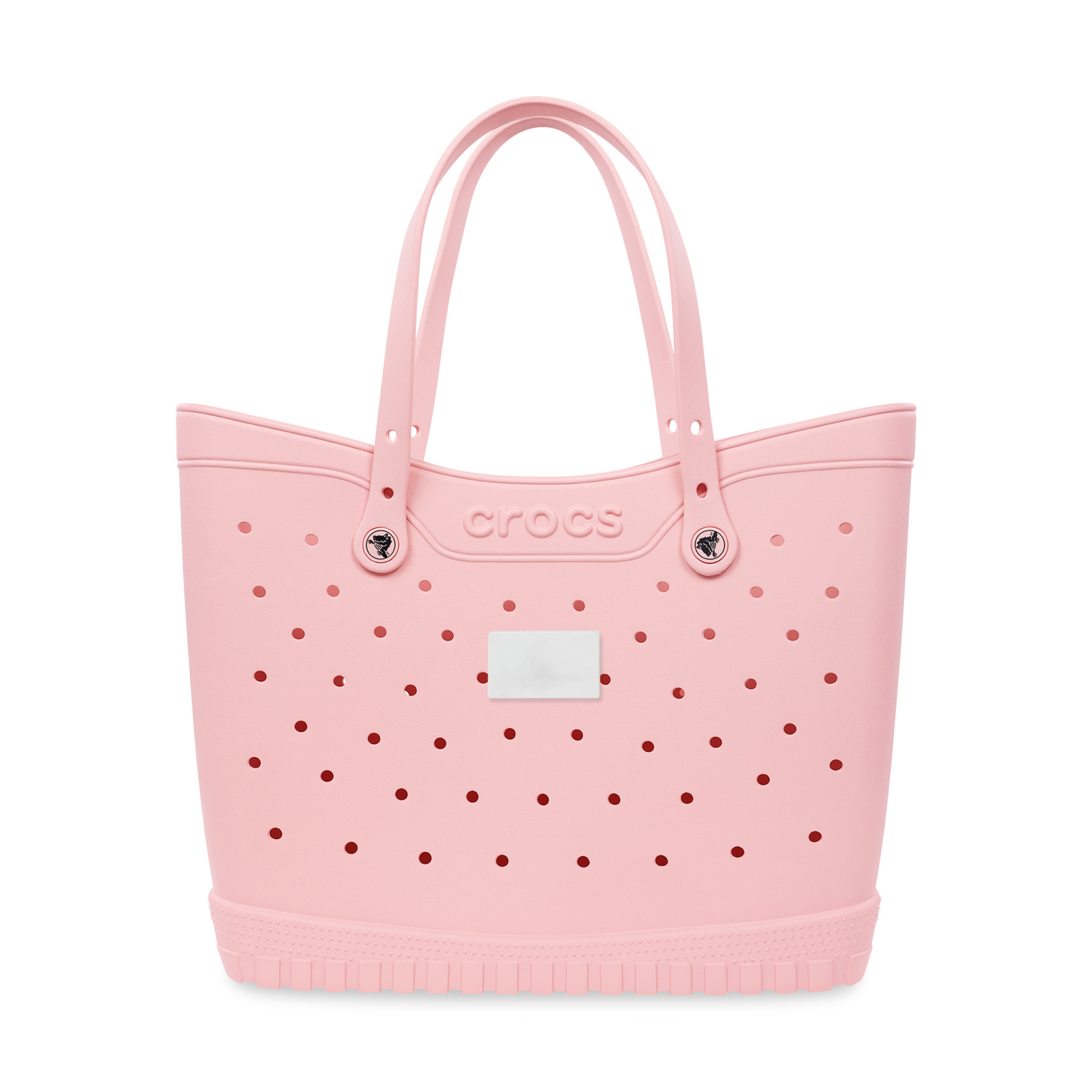 Picture of Crocs Classic Large Tote - Powder Pink - White